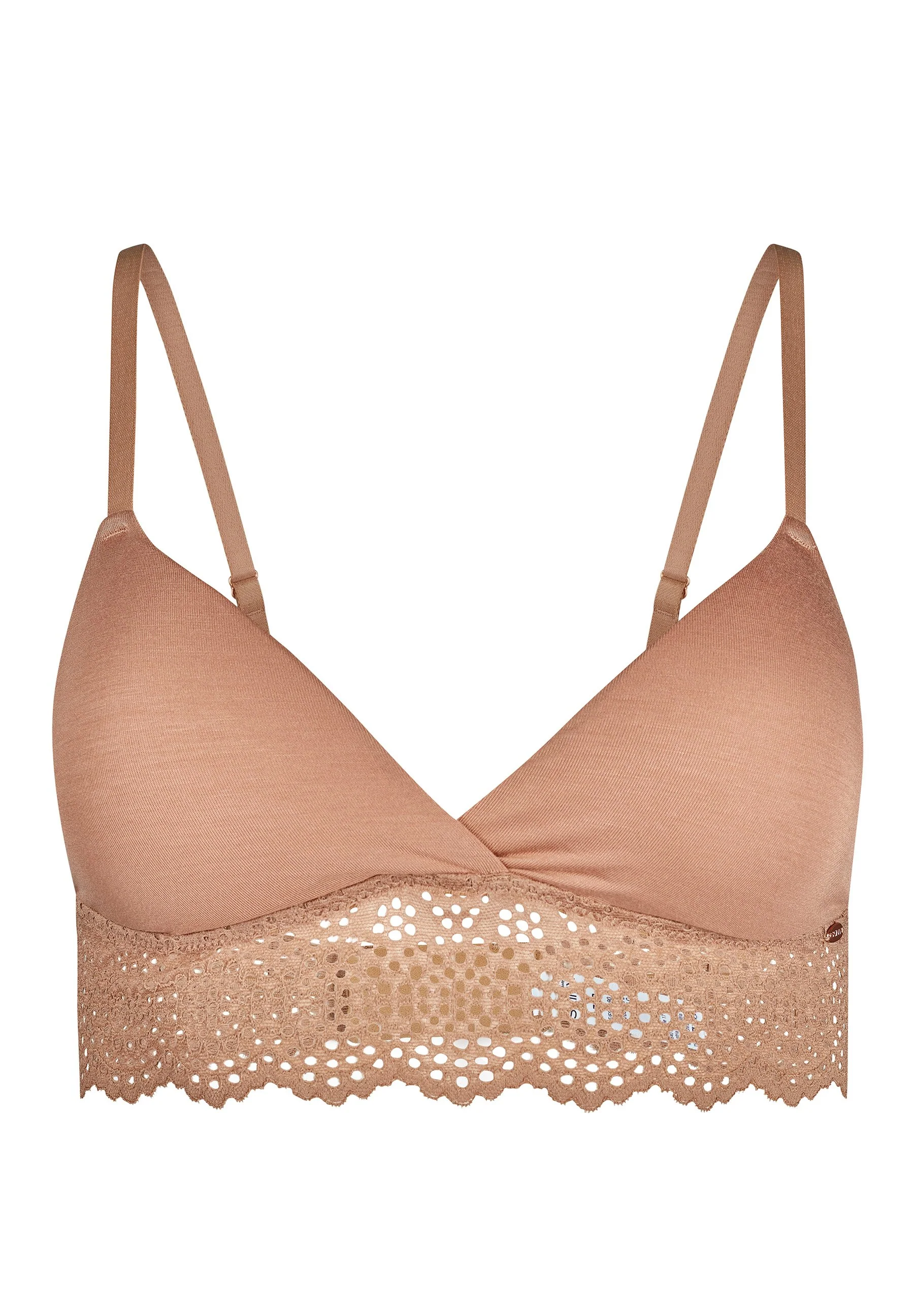Bamboo Lace Soft bra remov. pads | bronze 080583-083297 - Image 3