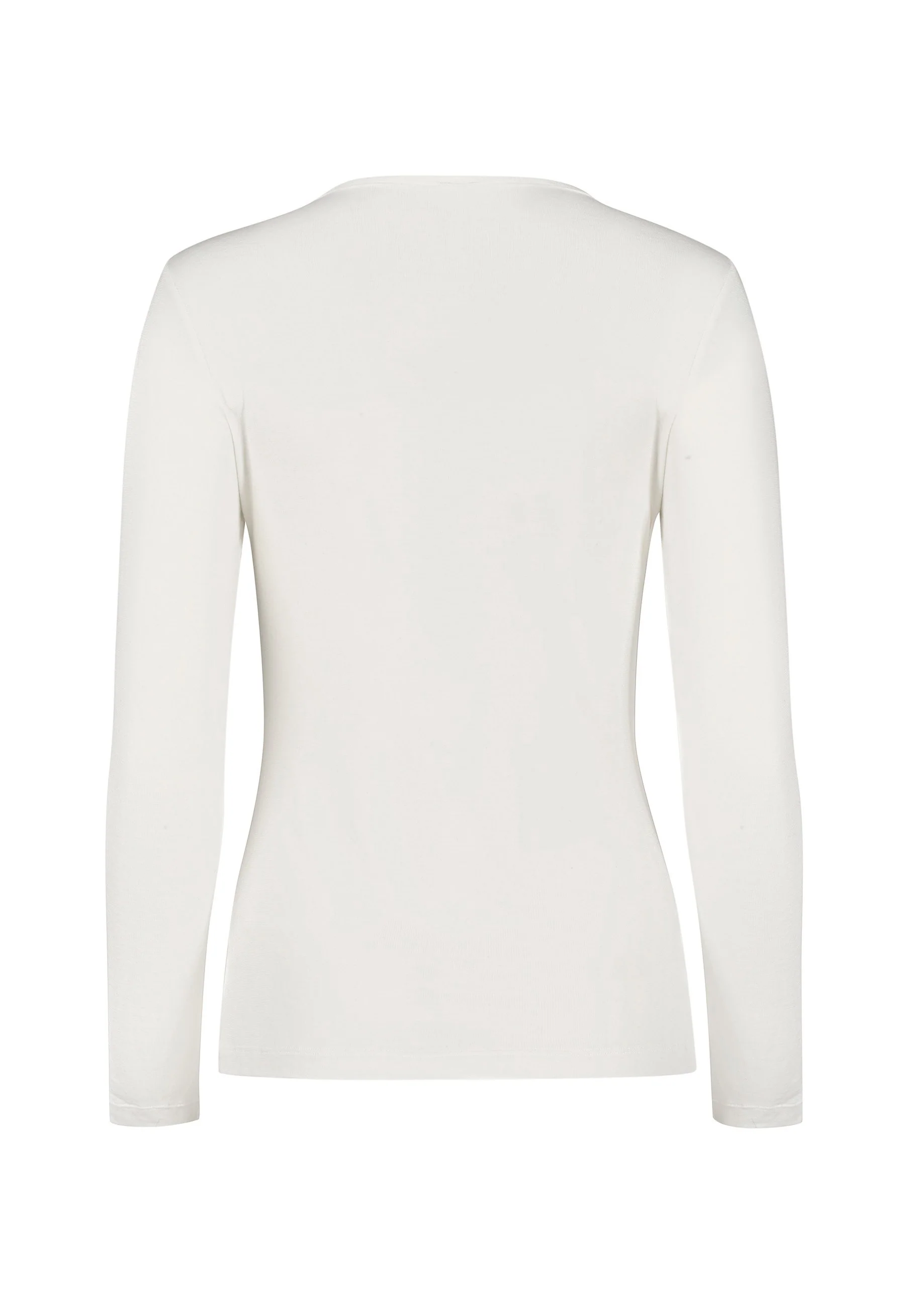 CashmereDeluxe Shirt long sleeve | ivory 087528-087608 - Image 4