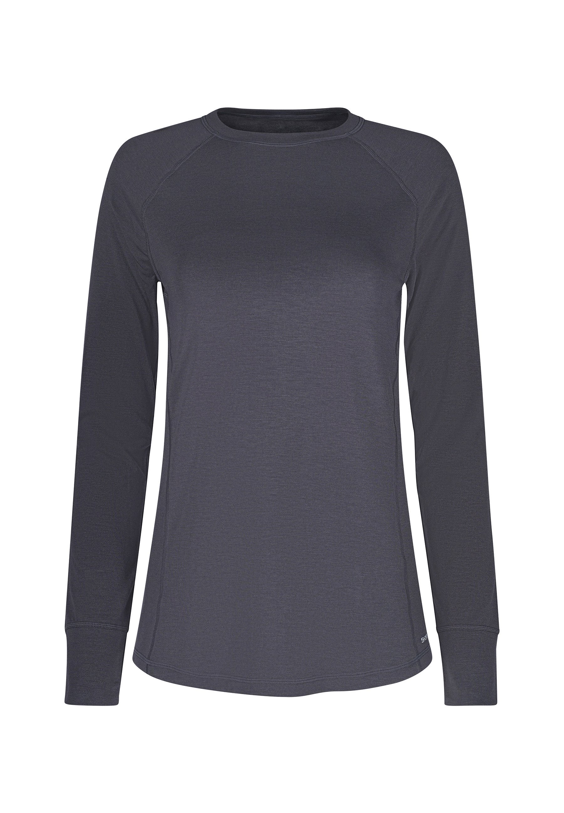 Ceravida Heat Shirt long sleeve | irongrey melange 080799-085031
