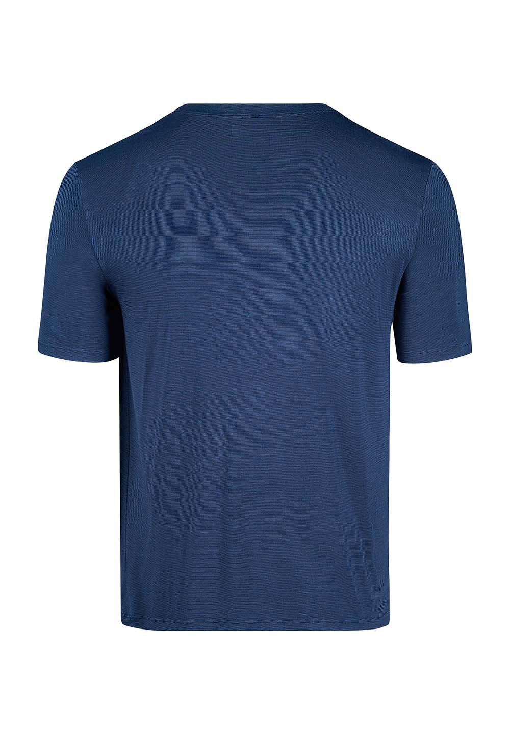 Cooling Deluxe Night Shirt short sleeve | crownblue stripes 082943-08S017 - Image 4