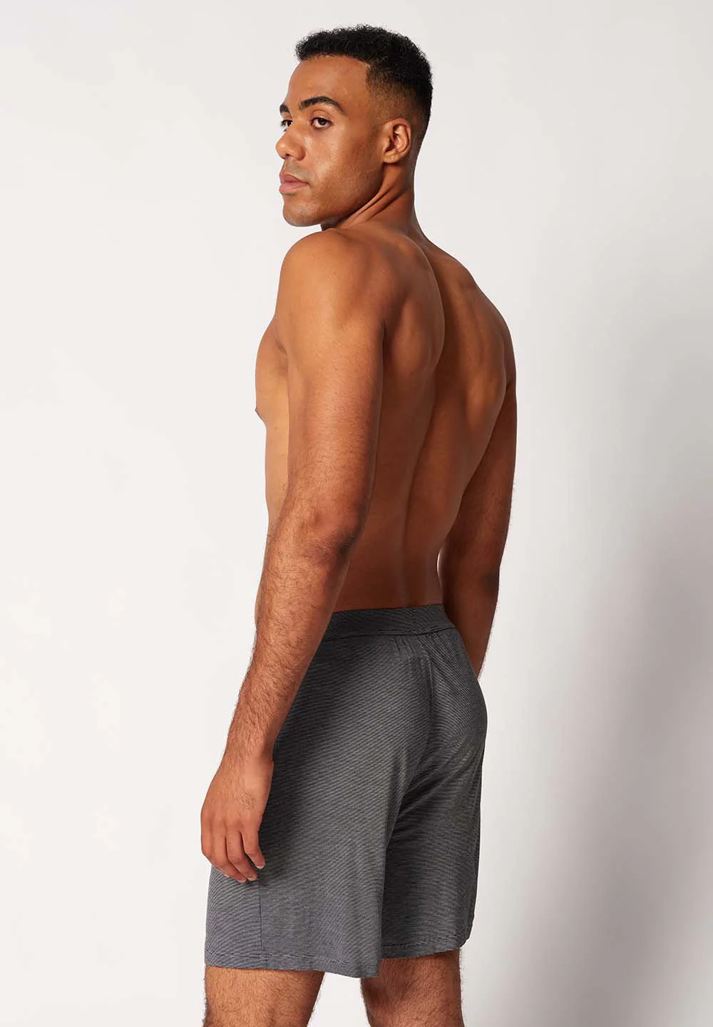 Cooling Deluxe Night Shorts | black stripes 082994-08S016 - Image 2