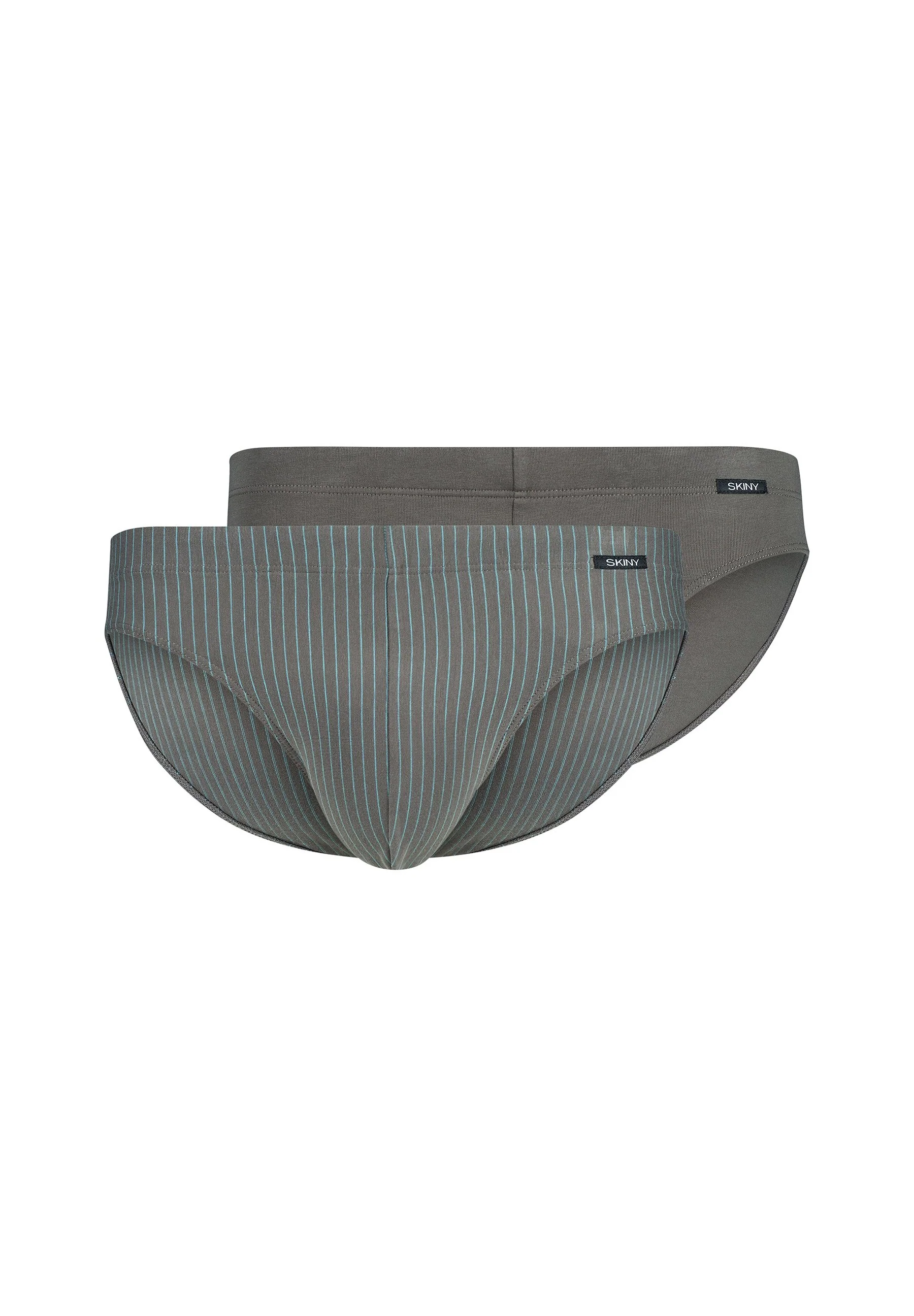 Cotton Advantage Briefs 2 pack | gunmetal stripes selection 086974-08S746 - Image 3