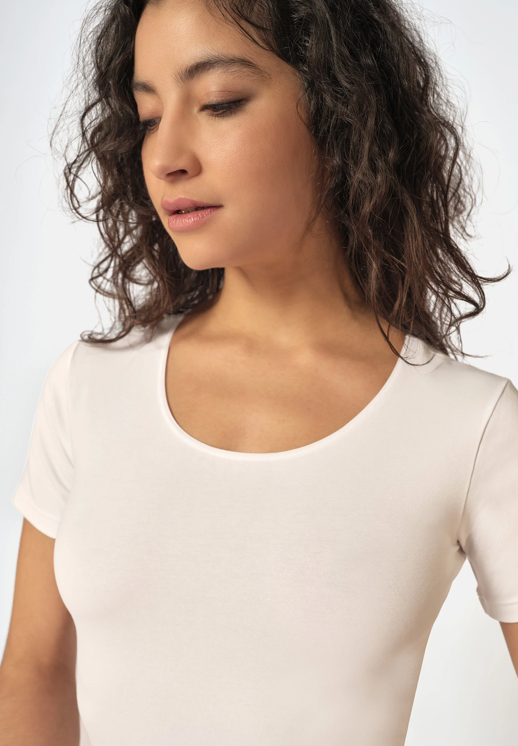 Cotton Bodies Body short sleeve | white 081510-080500 - Image 5