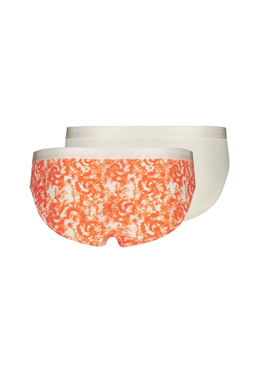 Cotton Elastic Girls bikini briefs 2 pack | orangebatik selection 030032-08S395 - Image 2
