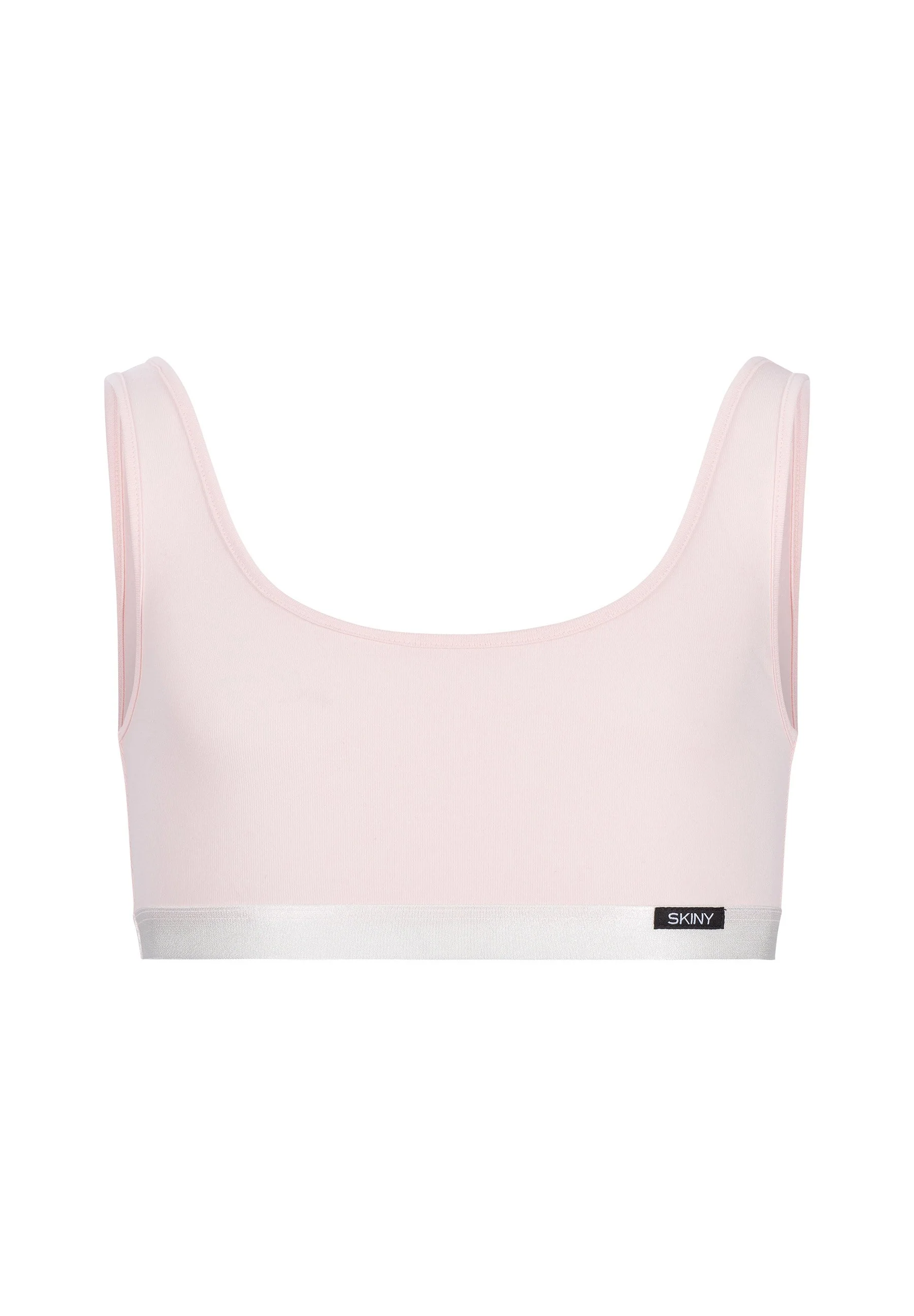 Cotton Elastic Girls crop top 2 pack | pearl selection 030007-08S140 - Image 3