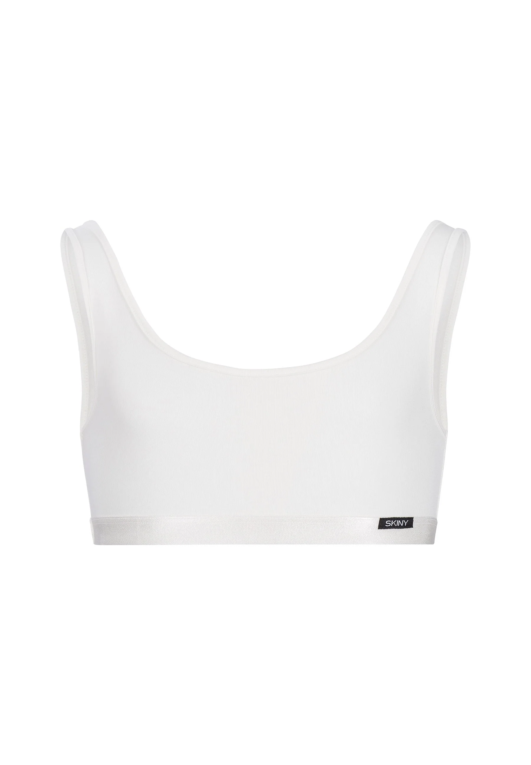 Cotton Elastic Girls crop top 2 pack | pearl selection 030007-08S140 - Image 4