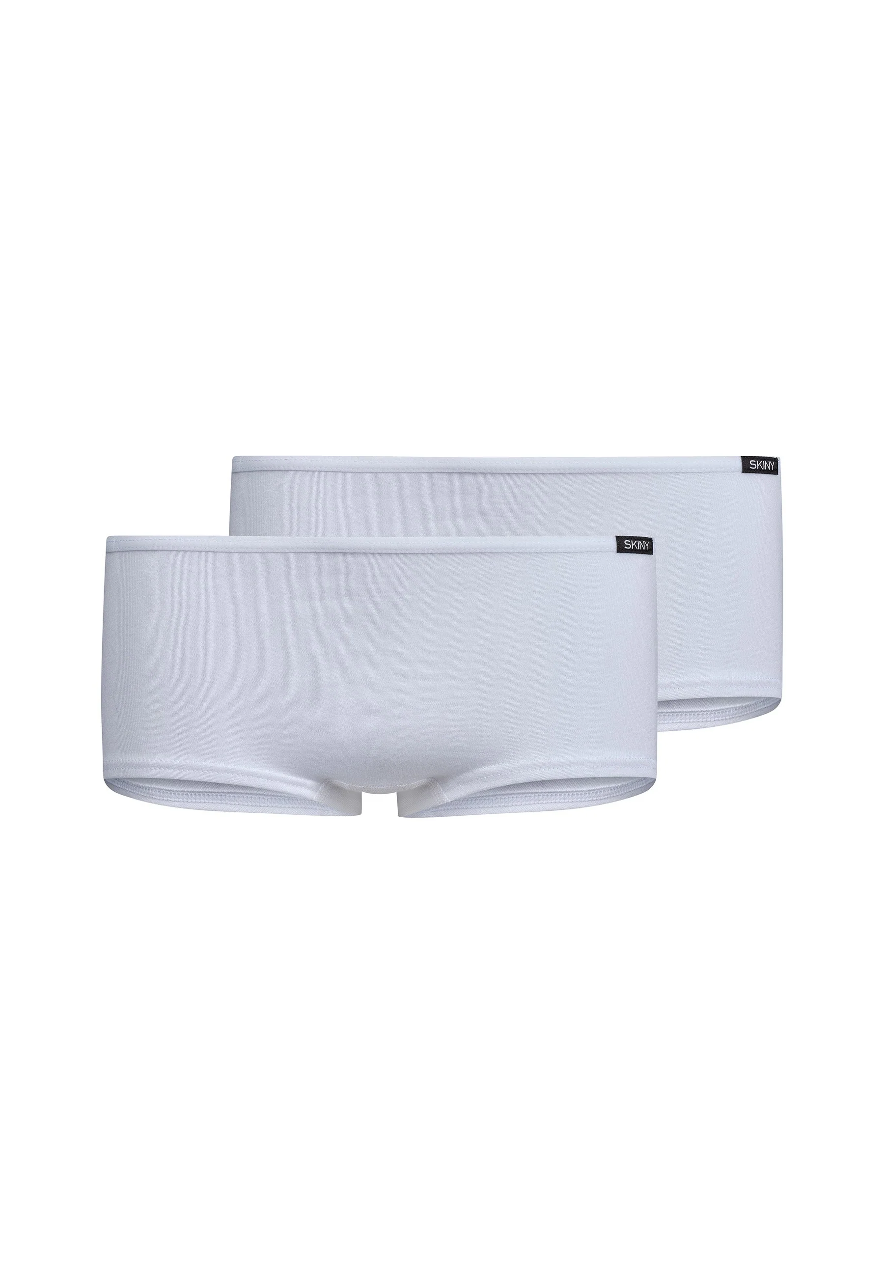 Cotton Essentials Girls boyleg shorts 2 pack | white 036382-080500