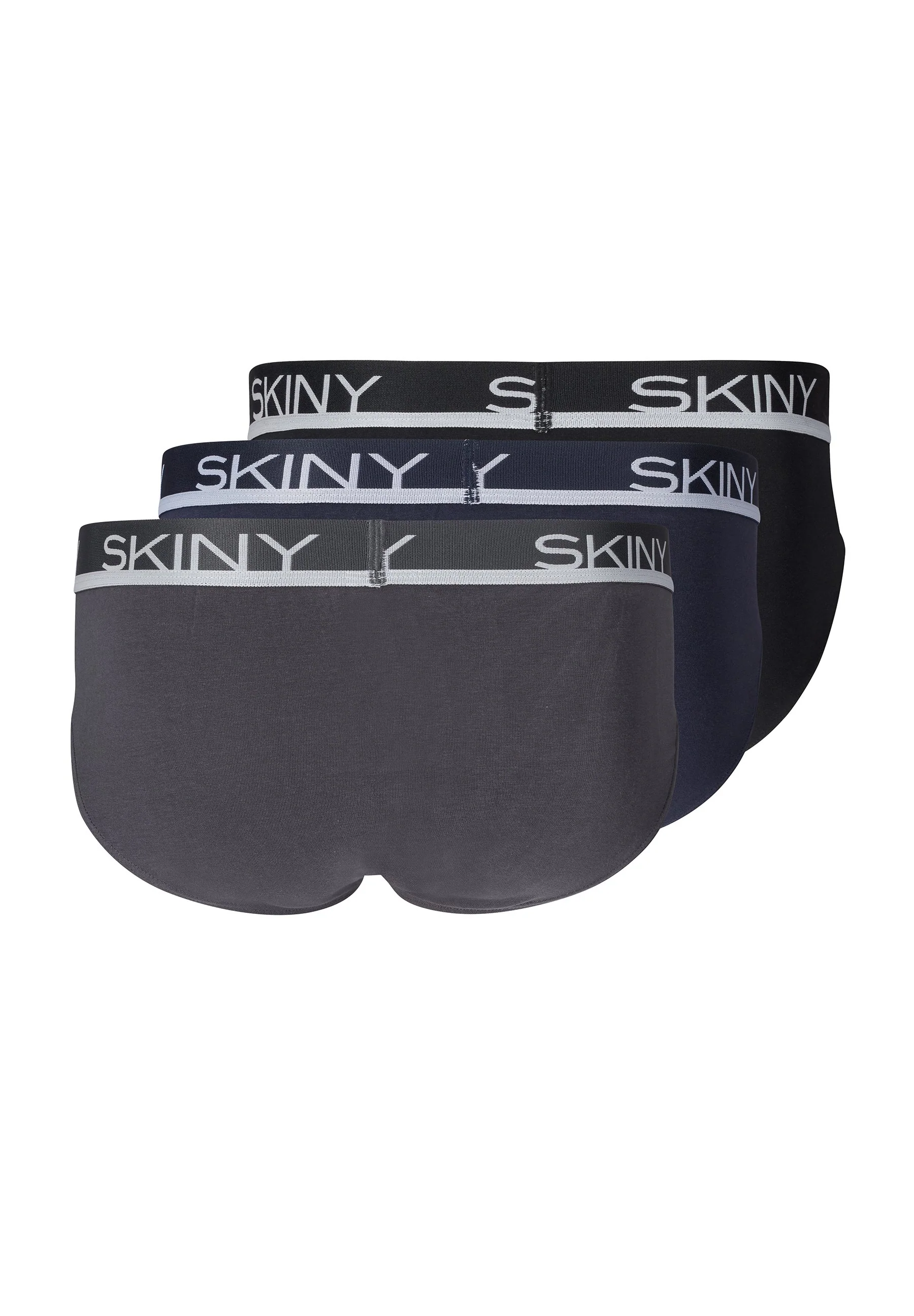 Cotton Multipack Briefs 3 pack | greyblueblack selection 086839-082061 - Image 4