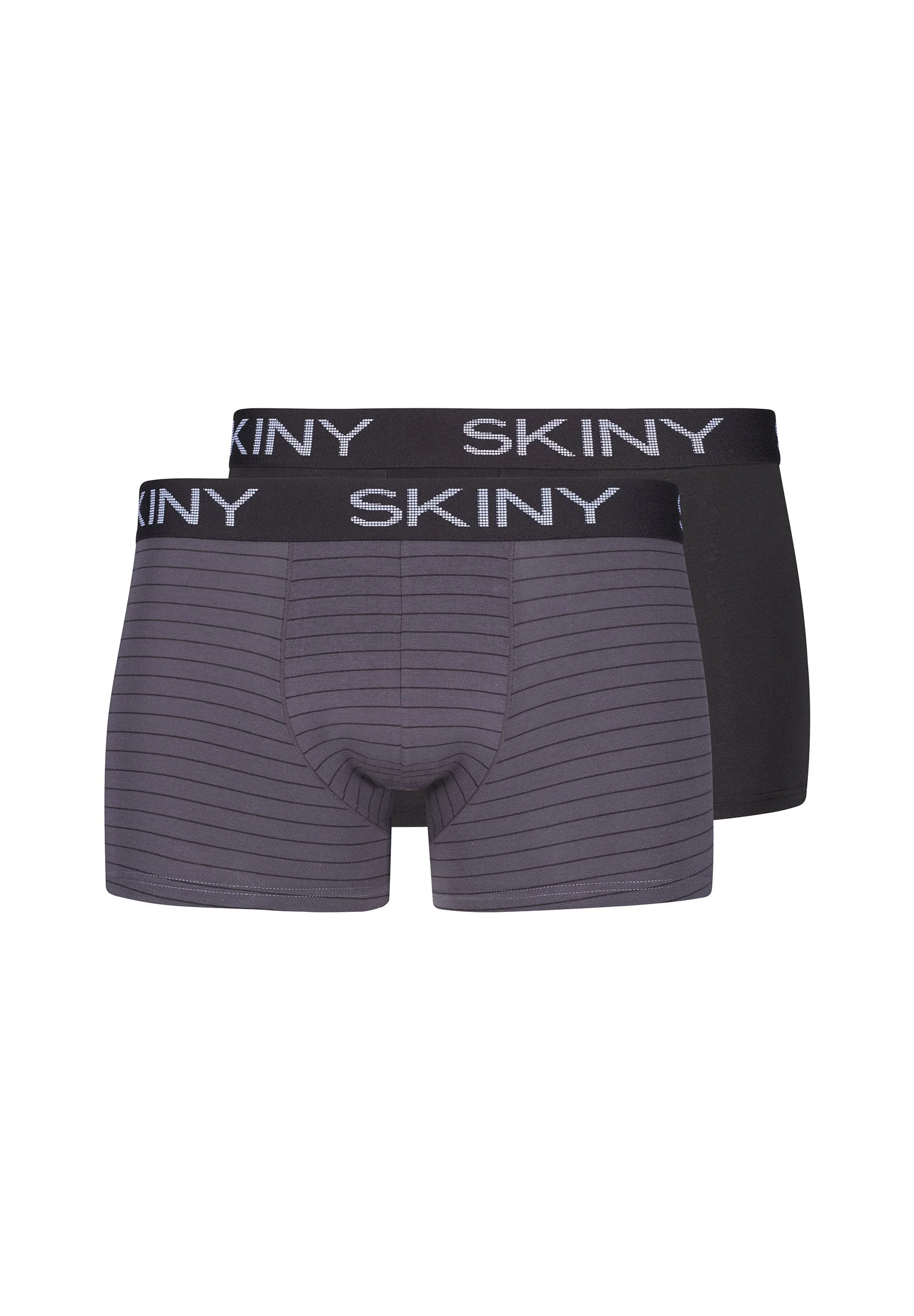 Cotton Multipack Trunks 2 pack | anthracite stripe selection 086487-08S228 - Image 3