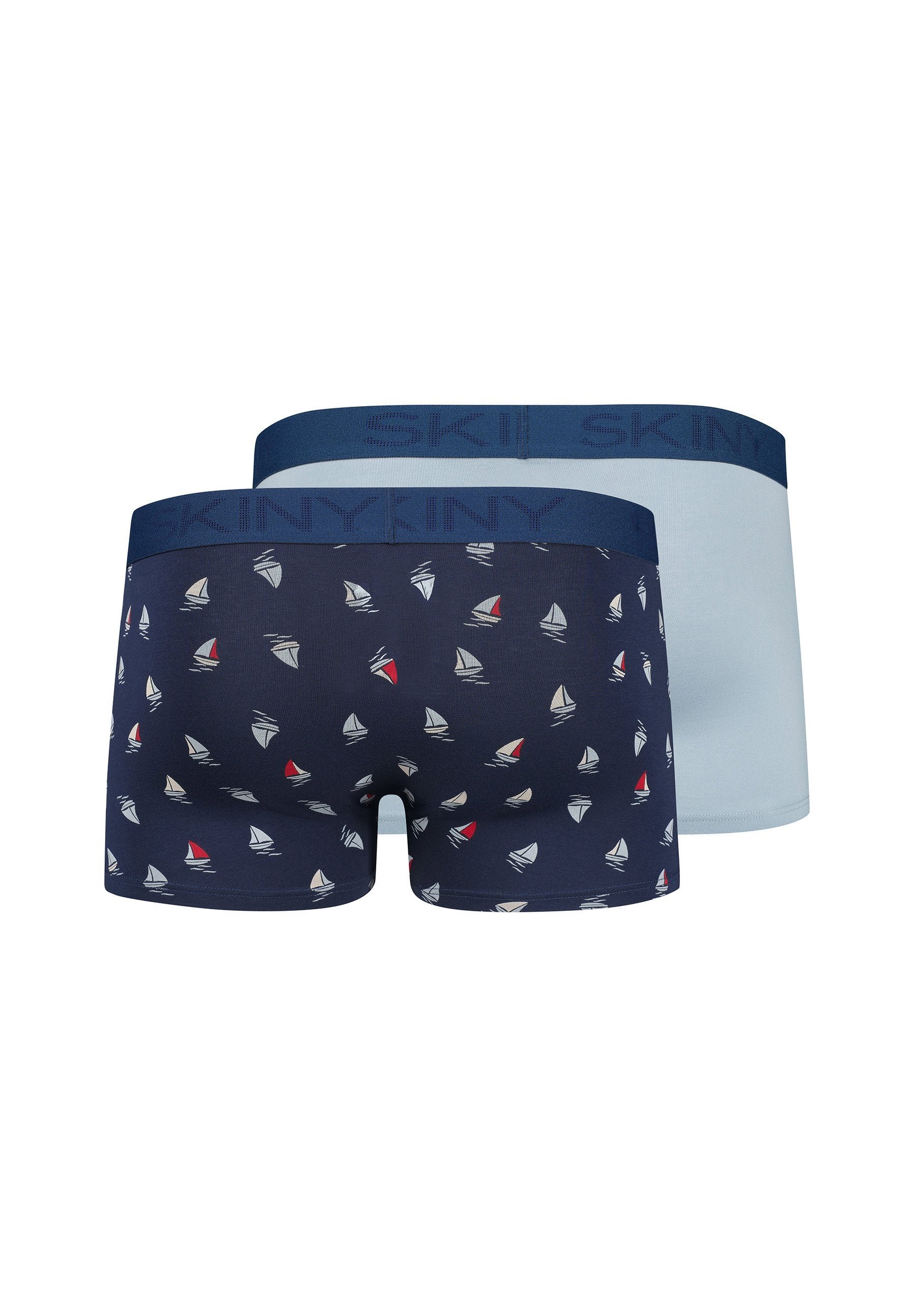Cotton Multipack Trunks 2 pack | cheekynavy sailor selection 086447-08S601 - Image 4