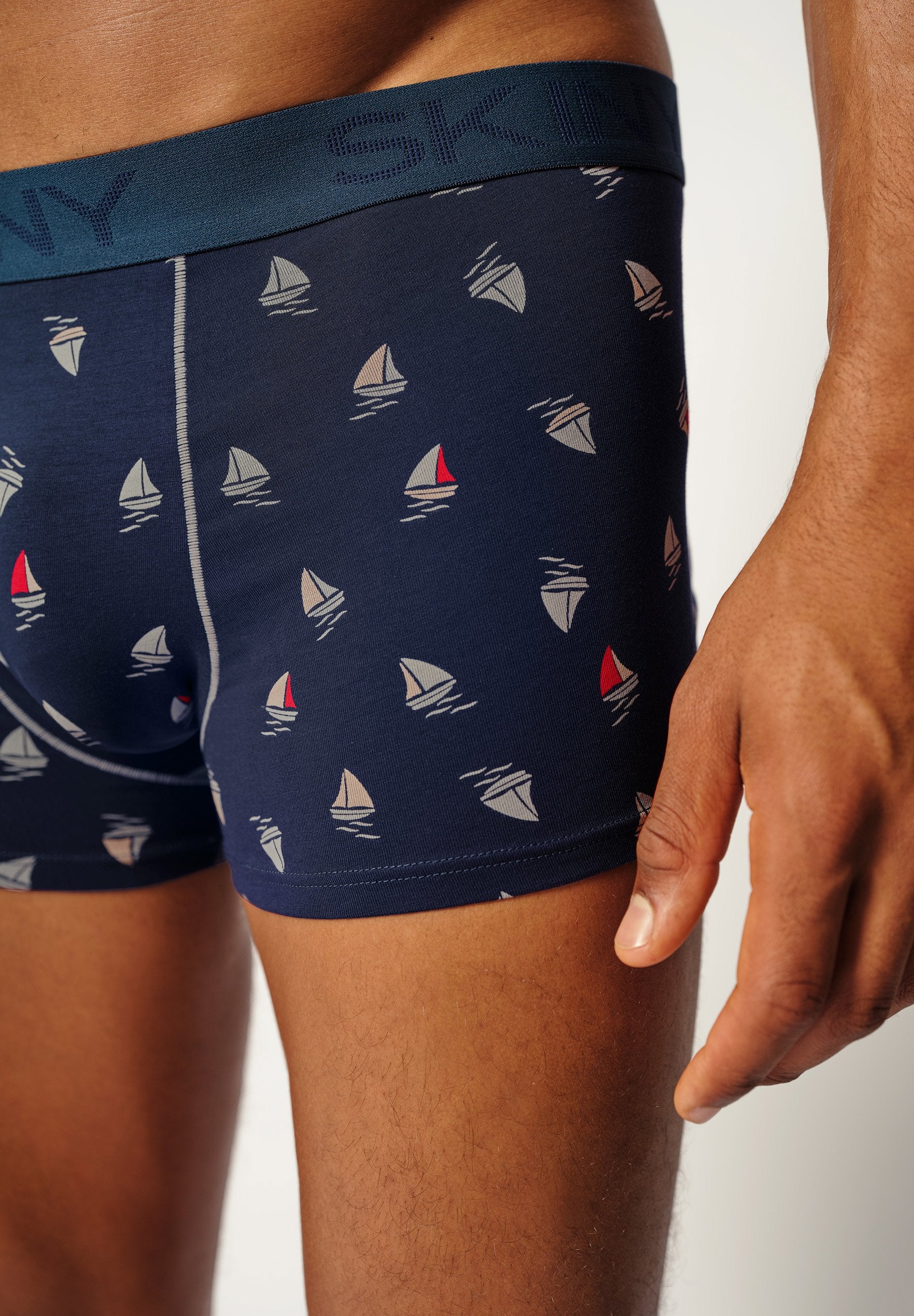 Cotton Multipack Trunks 2 pack | cheekynavy sailor selection 086447-08S601 - Image 5