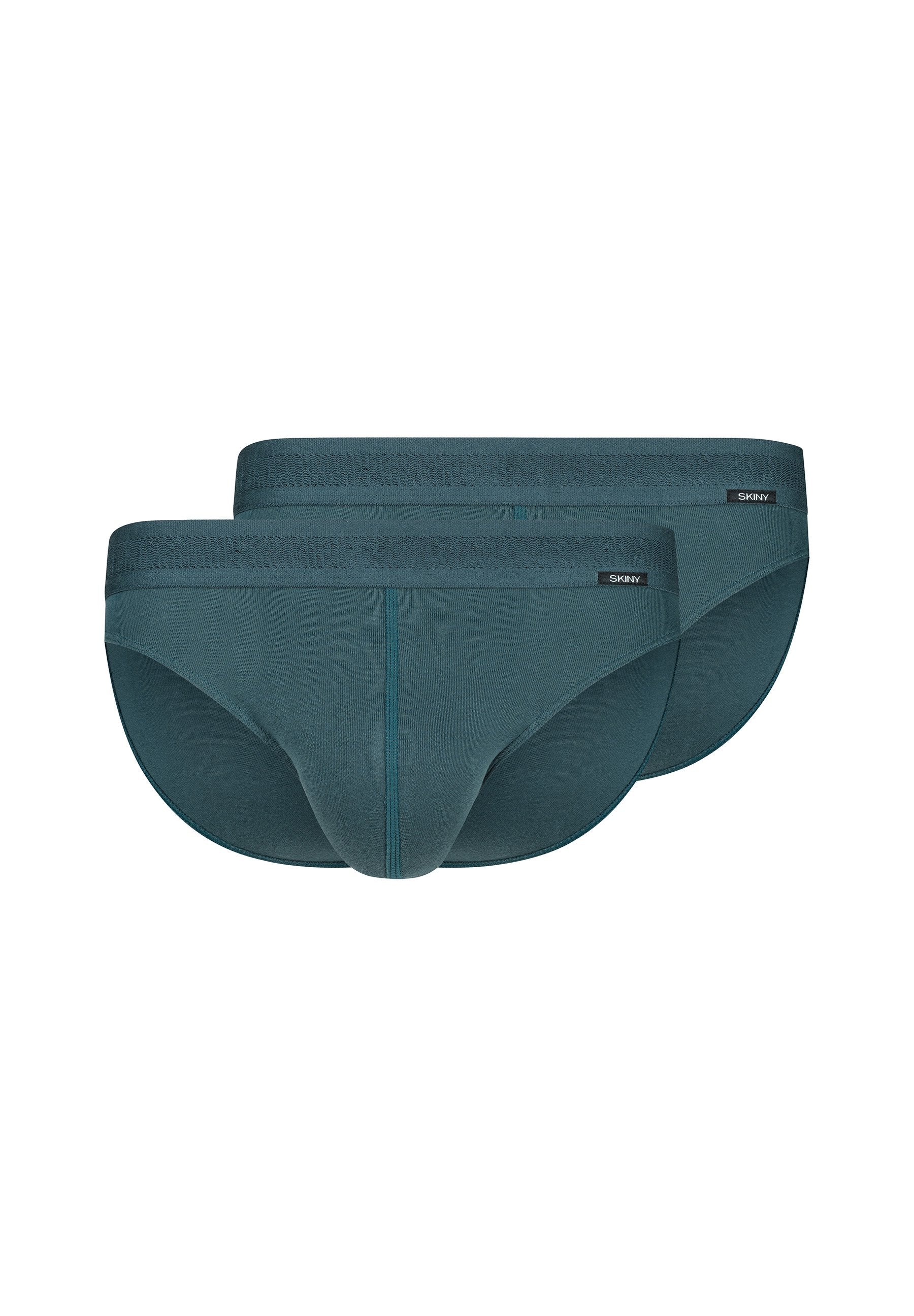 Cotton Retro Briefs 2 pack | orion blue 080692-08S993 - Image 3