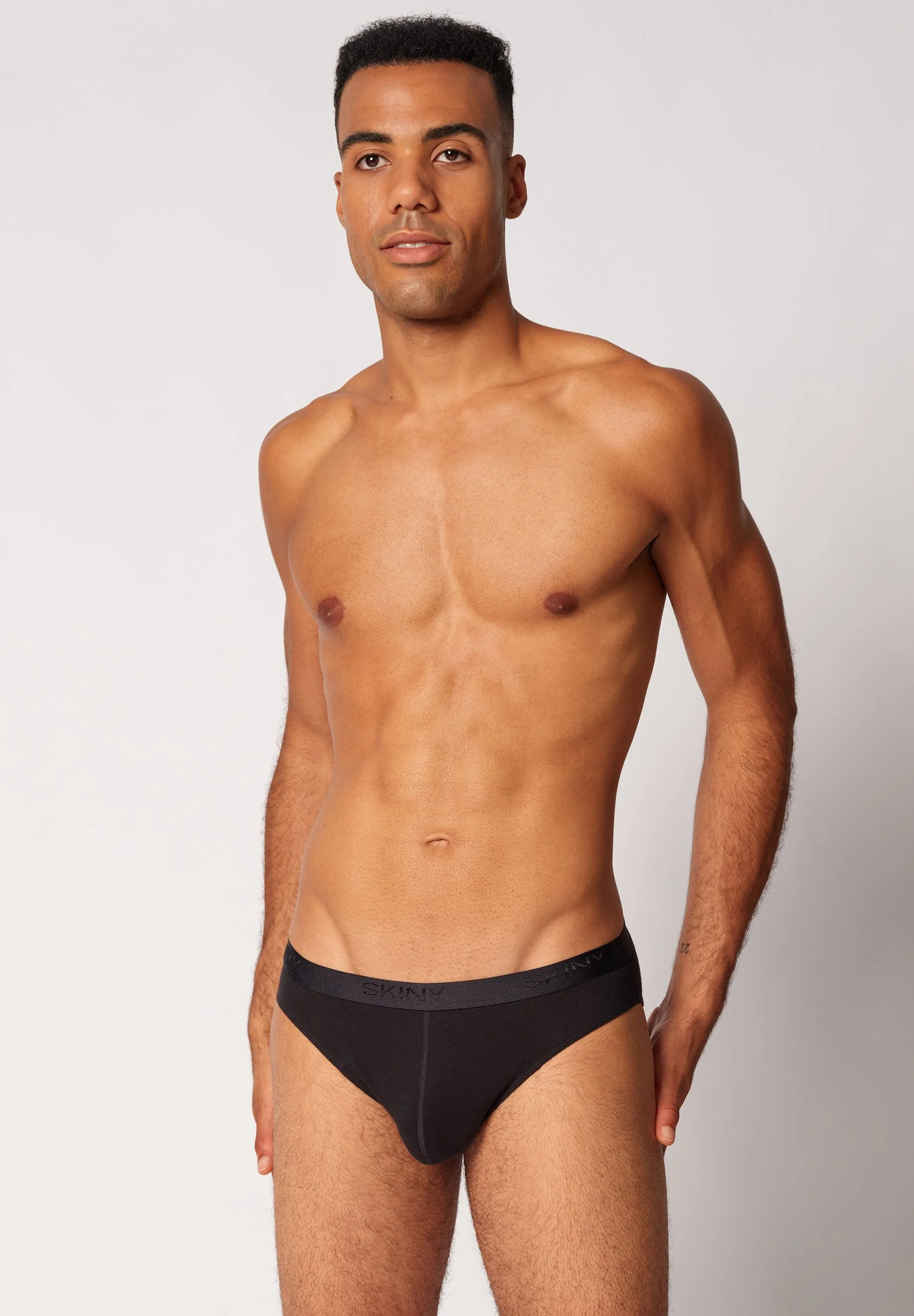 Cotton Rib Briefs 2 pack | black 080694-087662
