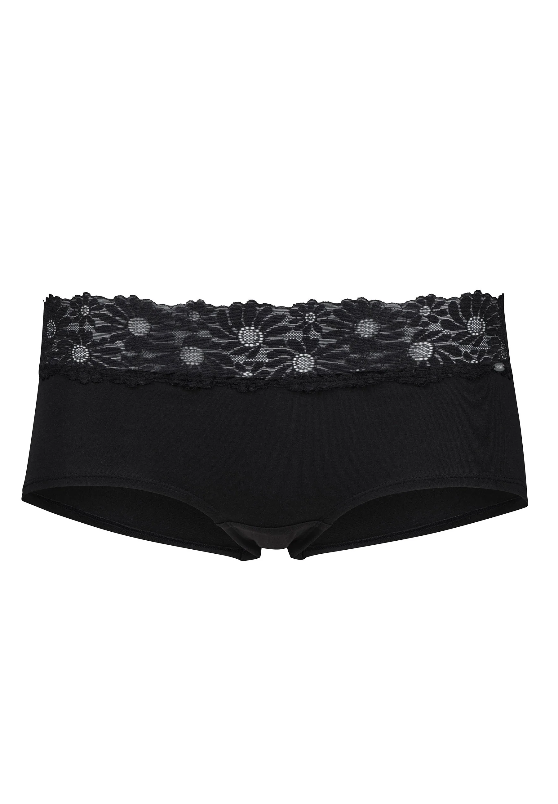CottonLace Essentials Boyleg shorts 2 pack | black 080604-087665 - Image 6