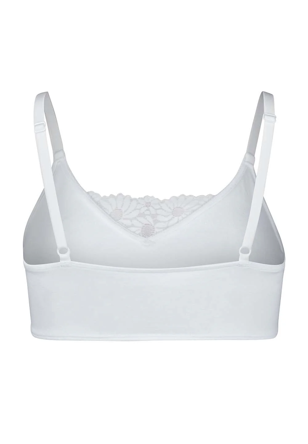 CottonLace Essentials Bustier | white 080598-080500 - Image 4