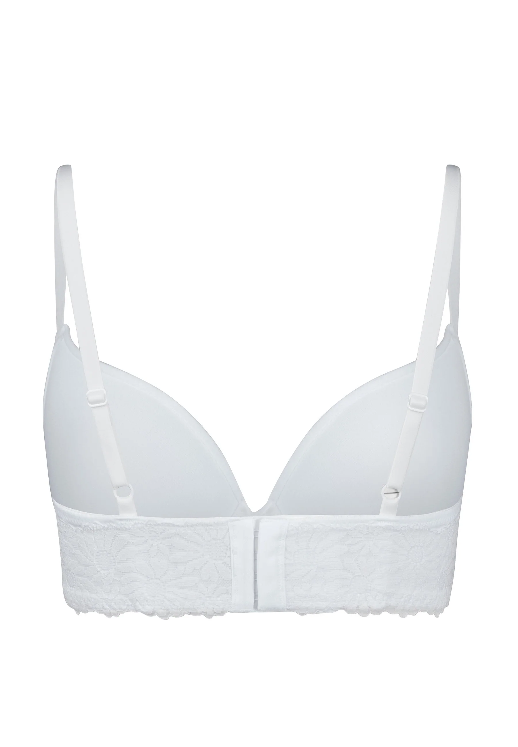 CottonLace Essentials Padded bra | white 080600-080500 - Image 4