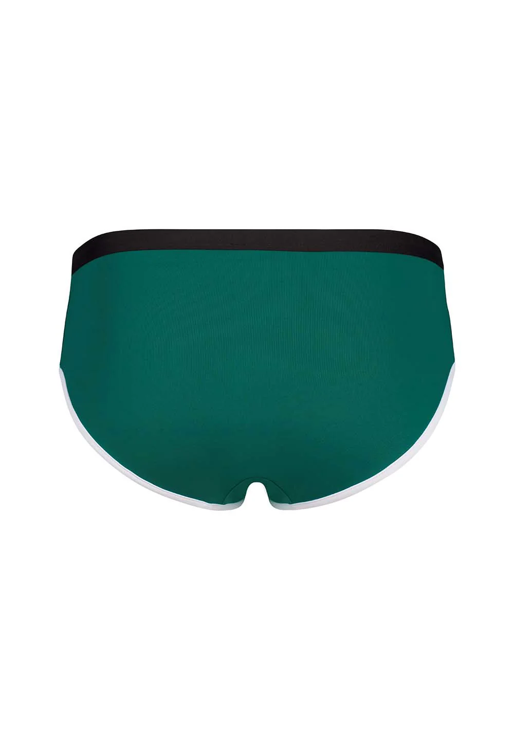 Every Summer In Color Block Midi bikini bottoms | botanicalgreen colorblock 080664-08S433 - Image 4