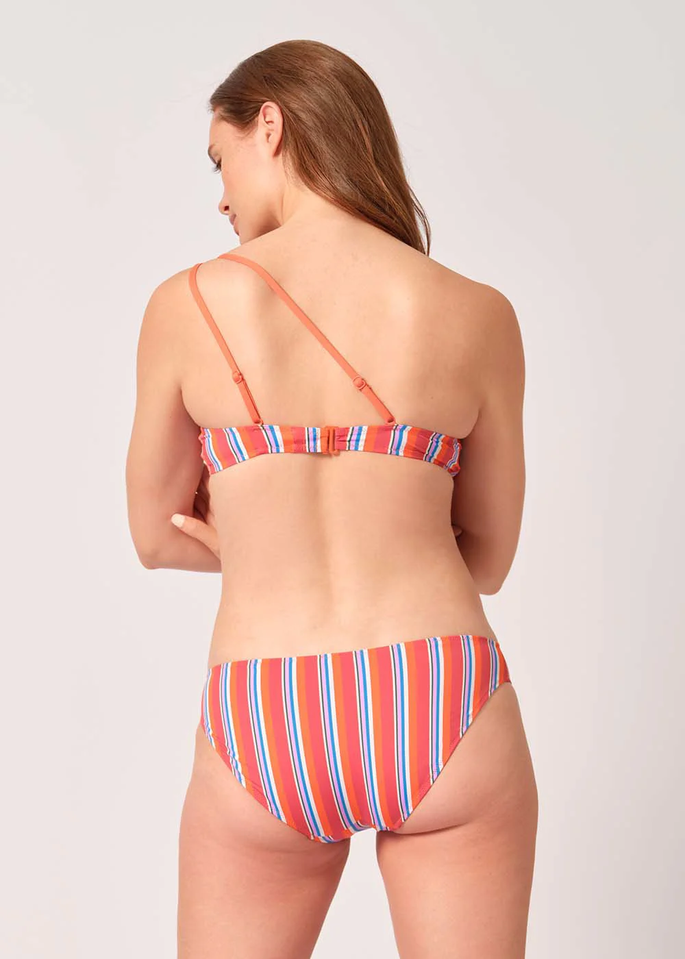 Every Summer In Micro Straps Bikini top | beach stripes 080870-08S431 - Image 2