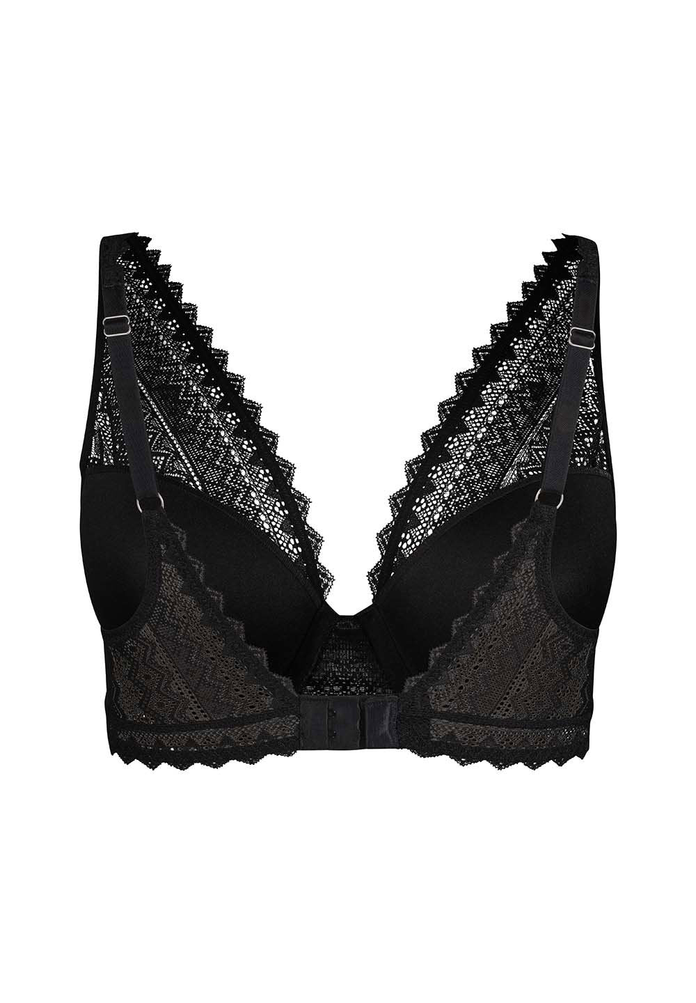 Initialace Padded triangle bra | black 087127-087665 - Image 4