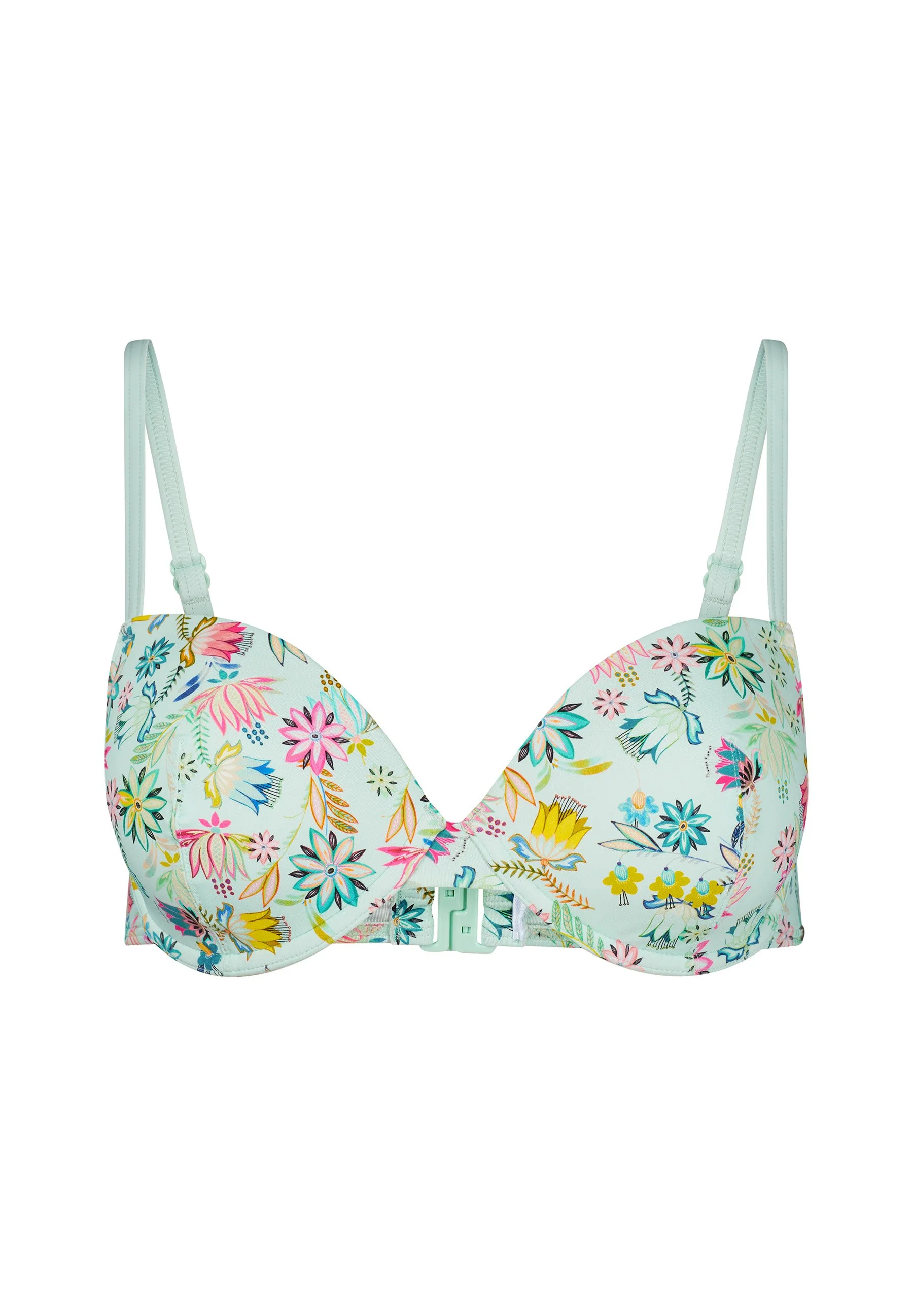 Maritimemotion Padded bikini top | skylight flowers 080441-08S984 - Image 3