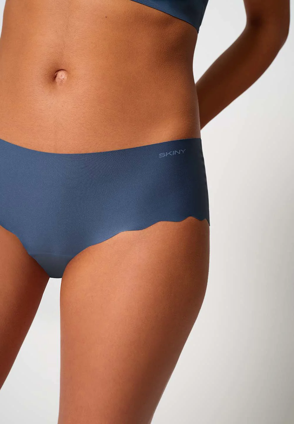 Micro Essentials Boyleg shorts | vintage indigo 082688-08S879 - Image 5