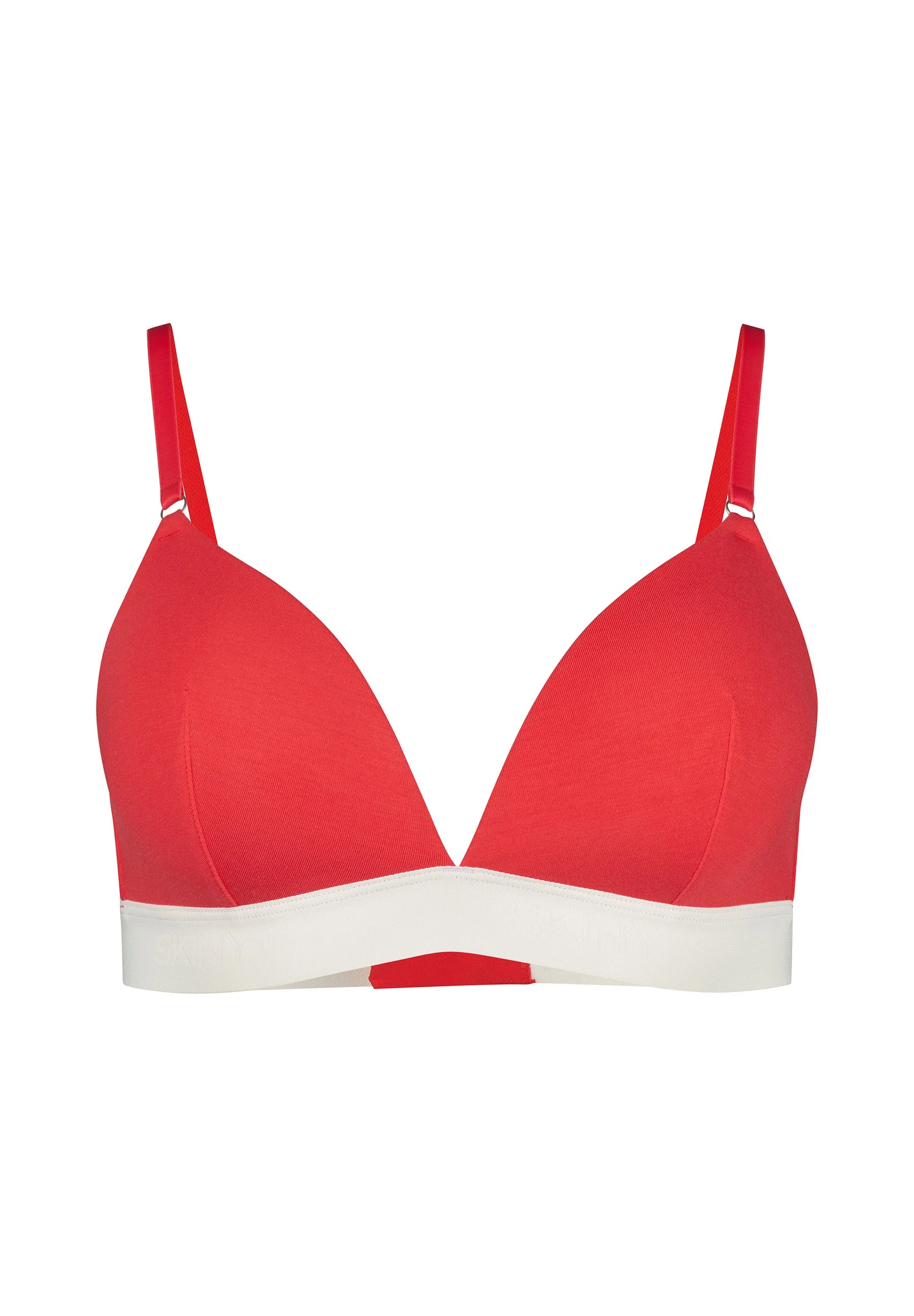 Modal Retro Padded triangle bra | hibiscus 083286-08S753 - Image 3
