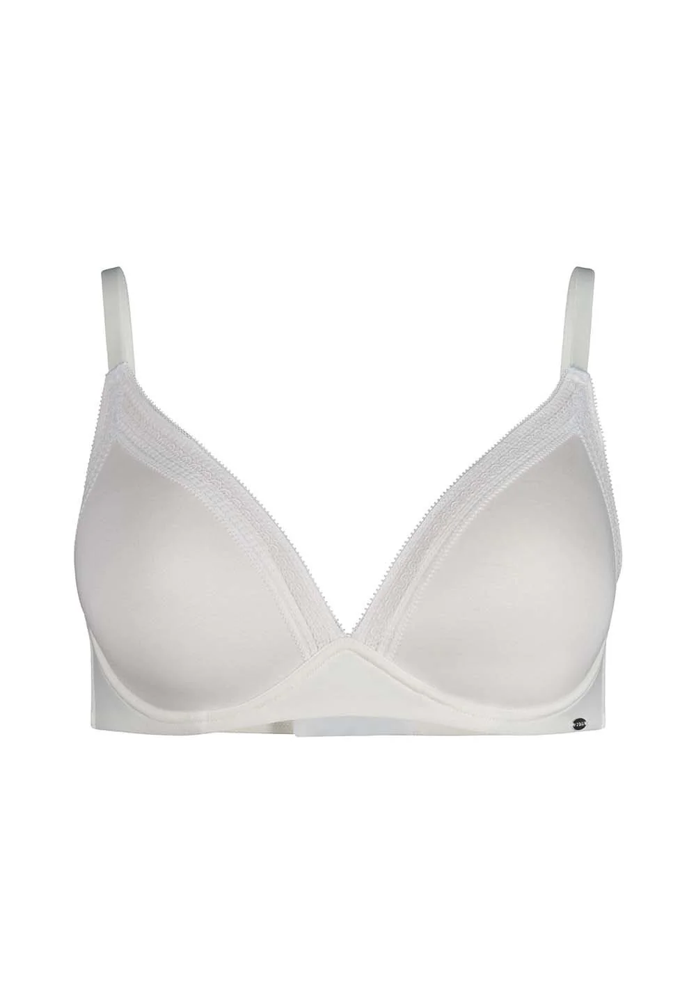 Natural Beauty Padded triangle bra | ivory 086920-087608 - Image 3