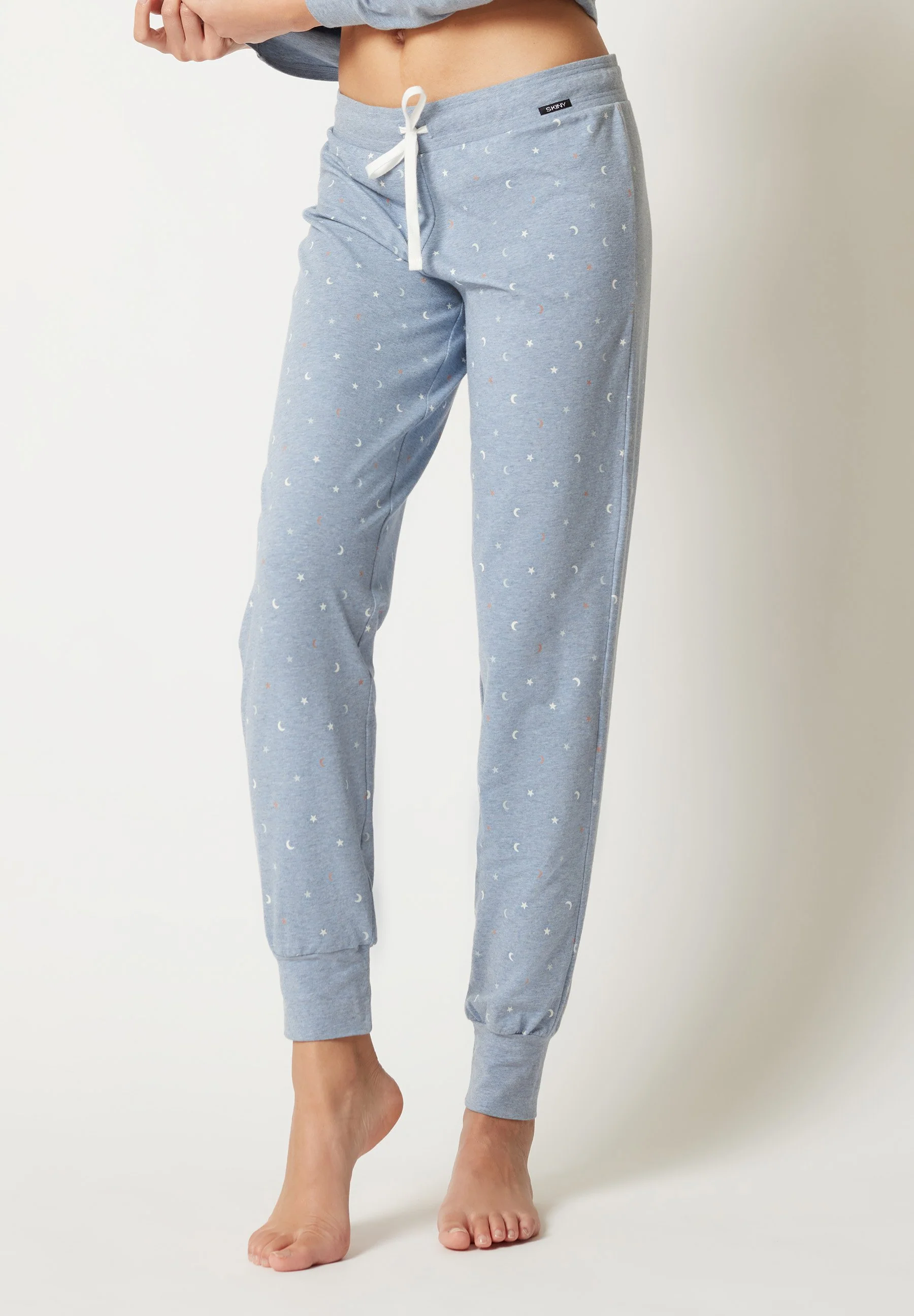 Night In Mix & Match Pants long | denimmelange stars 080790-08S340