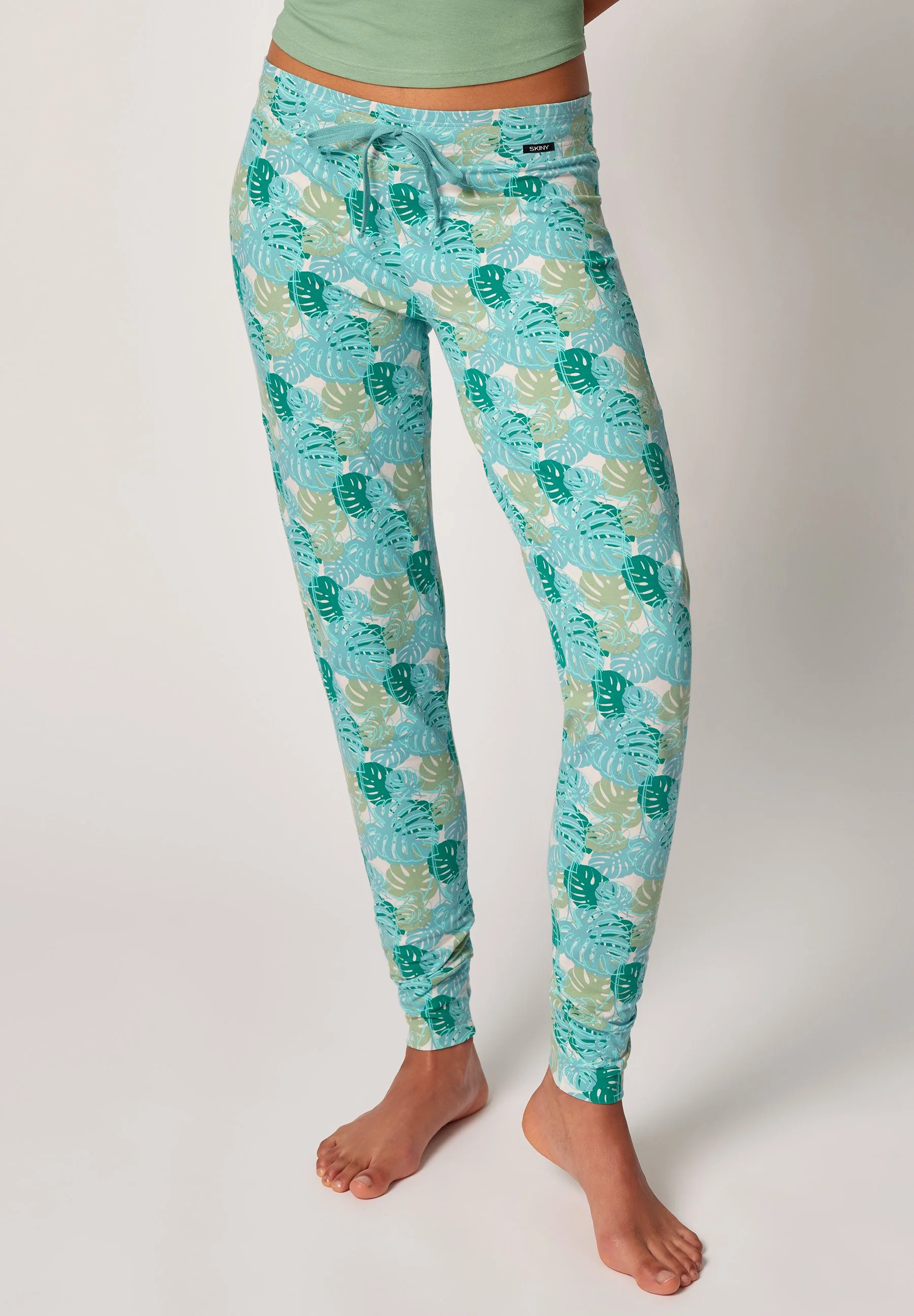 Night In Mix & Match Pants long | tropical leaves 080790-08S857
