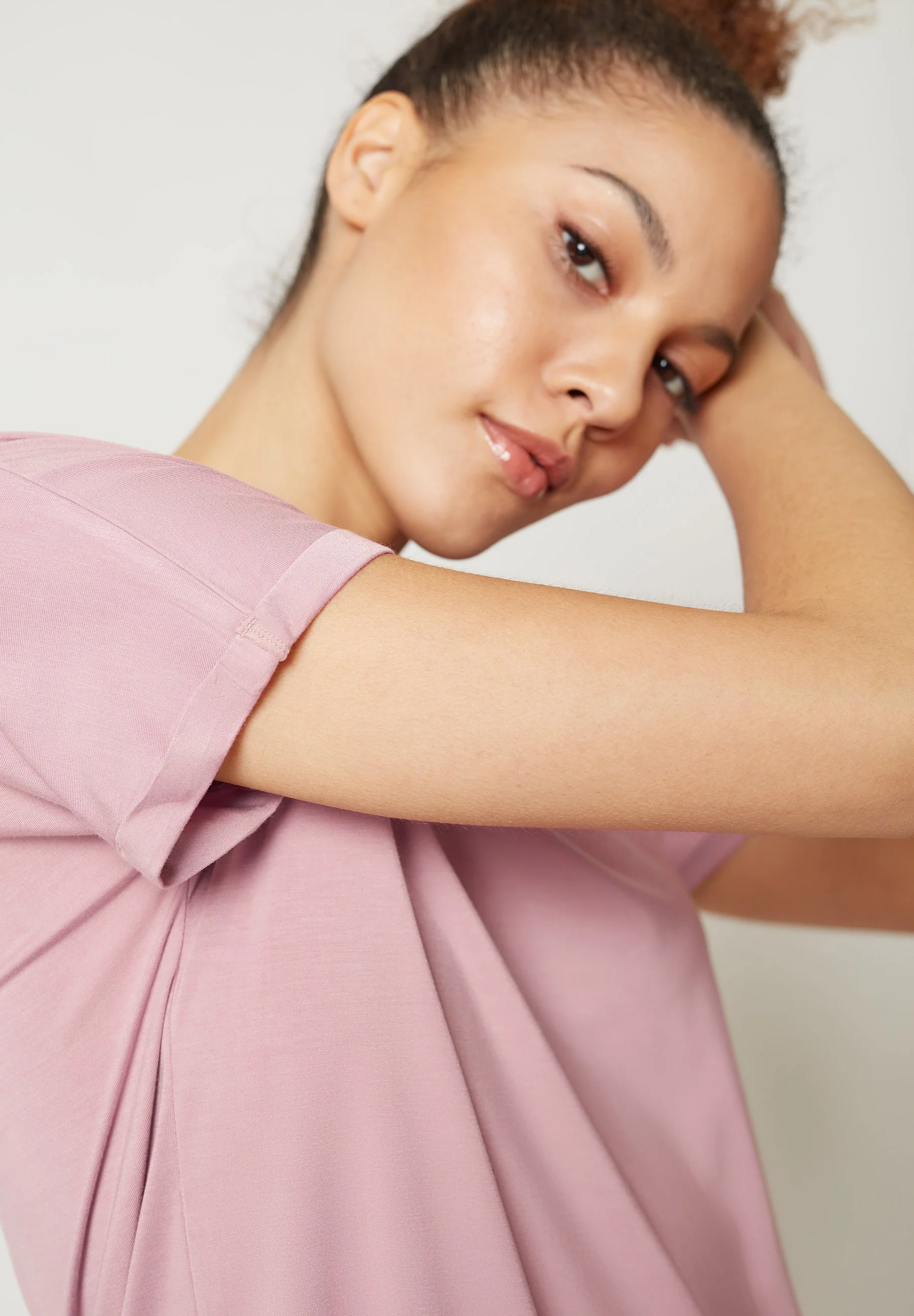 Night In Mix & Match Shirt short sleeve | woodrose 080774-08S337 - Image 5
