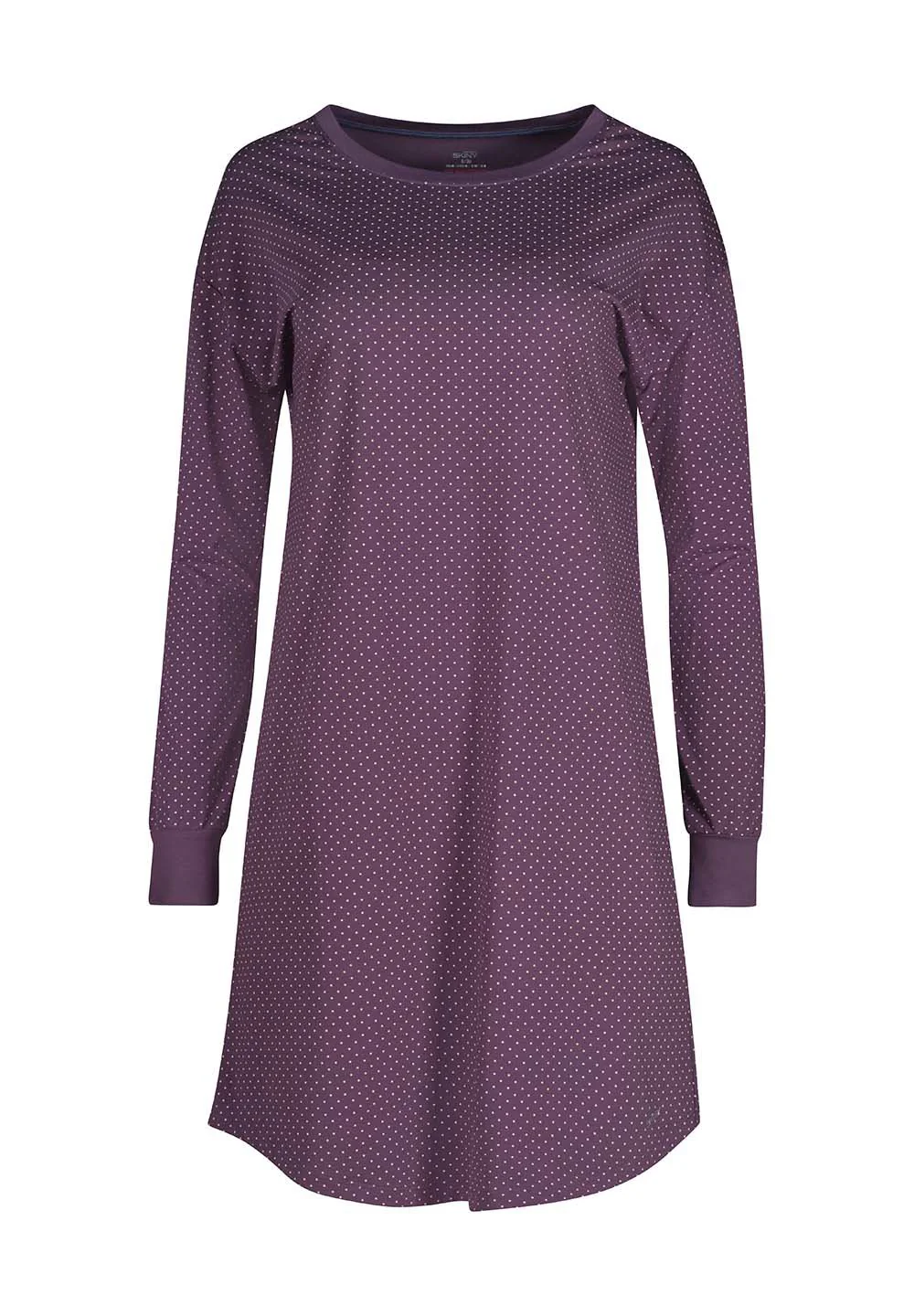Night In Mix & Match Sleepshirt long sleeve | mysterioso dots 080773-08S924 - Image 3