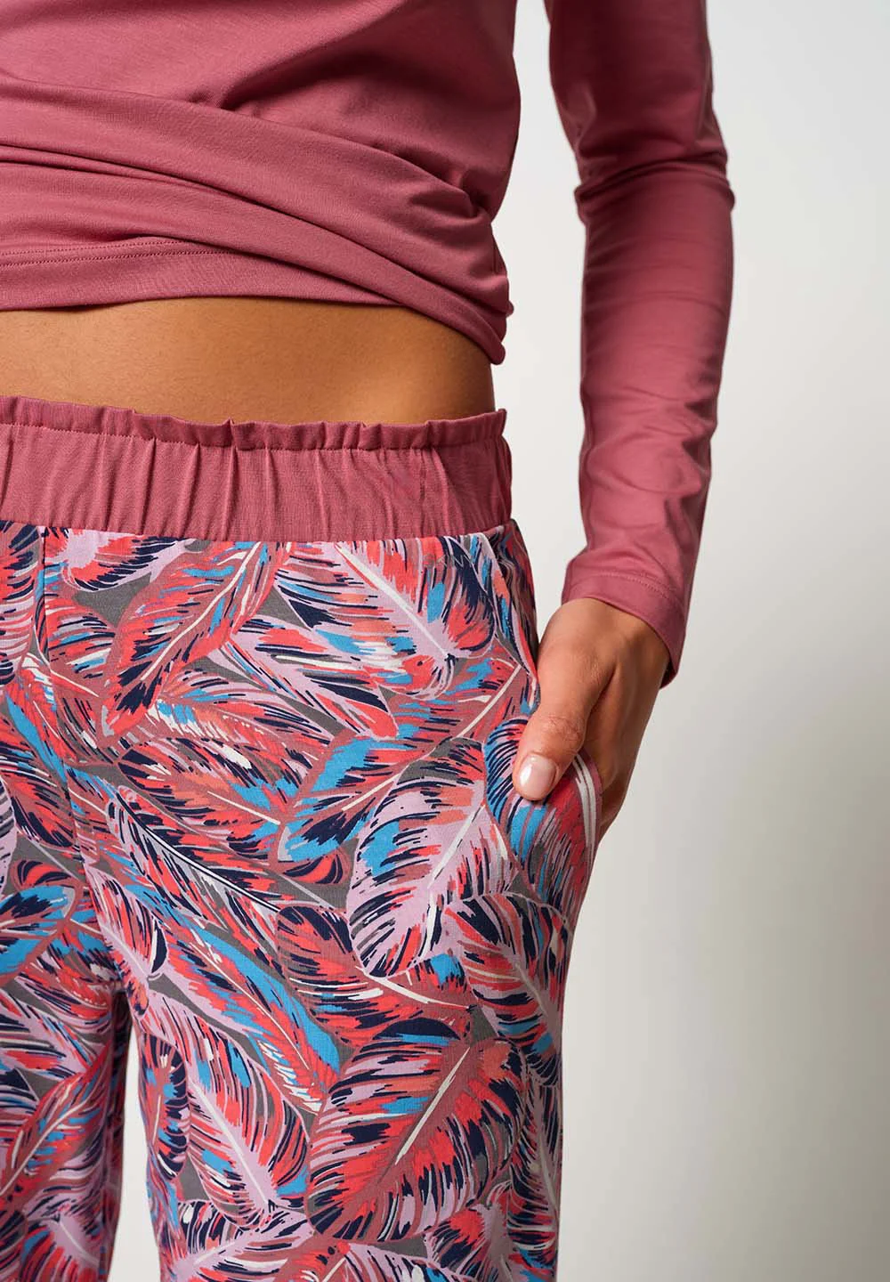 Night In Skiny 01 Pants long | rosy leaves 086946-08S932 - Image 5