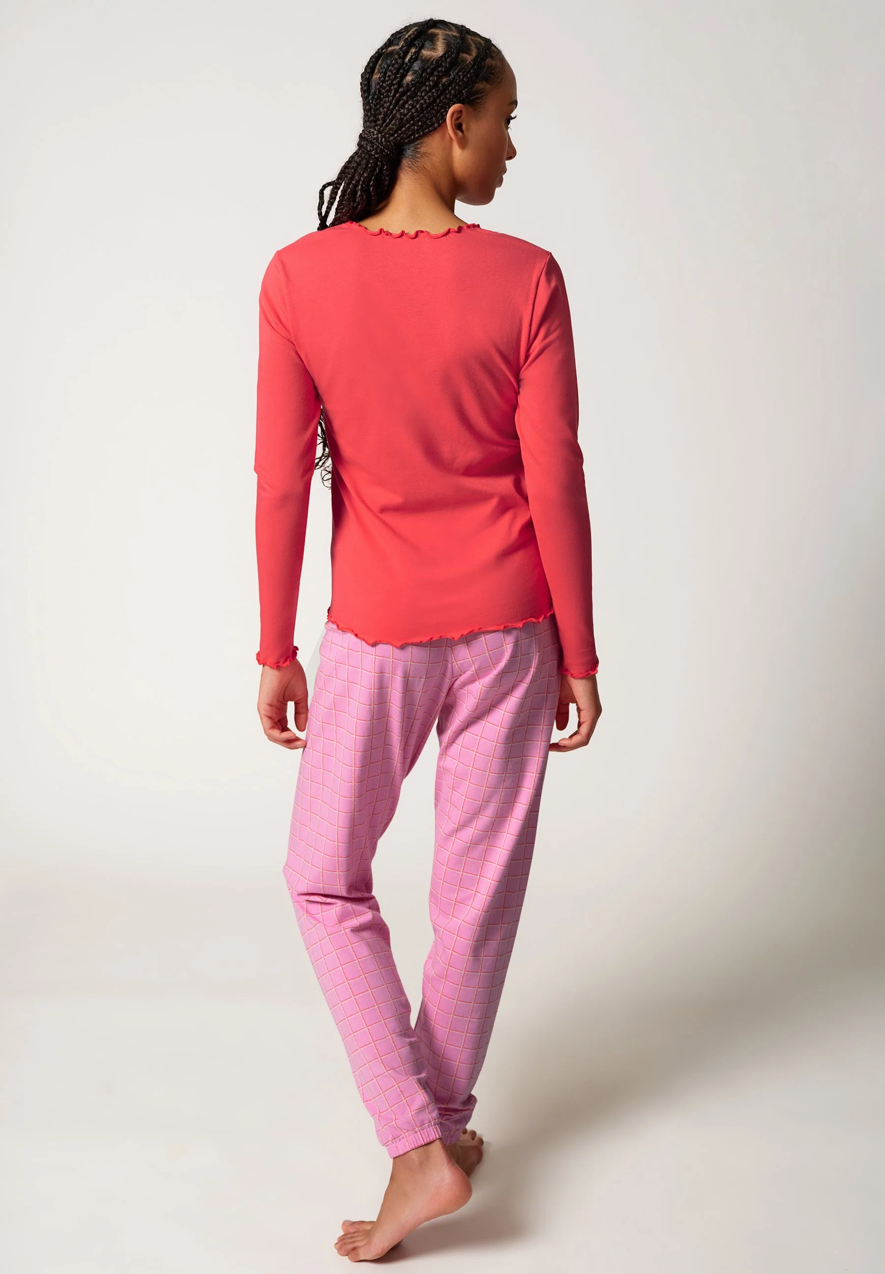 Night In Skiny 01 Pyjama long | dreamy poppy 082174-08S637 - Image 2