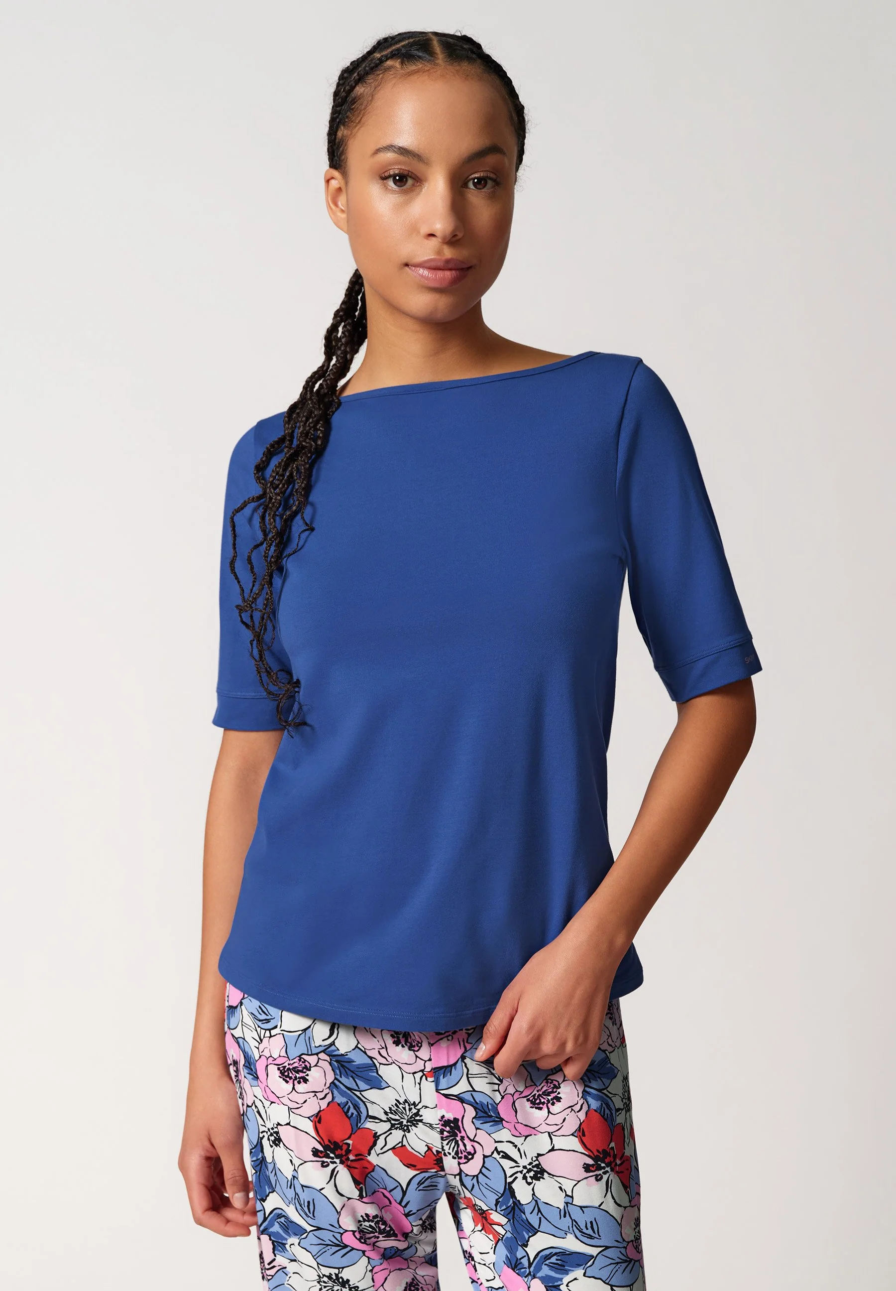 Night In Skiny 01 Shirt short sleeve | dreamy iris 082120-08S635