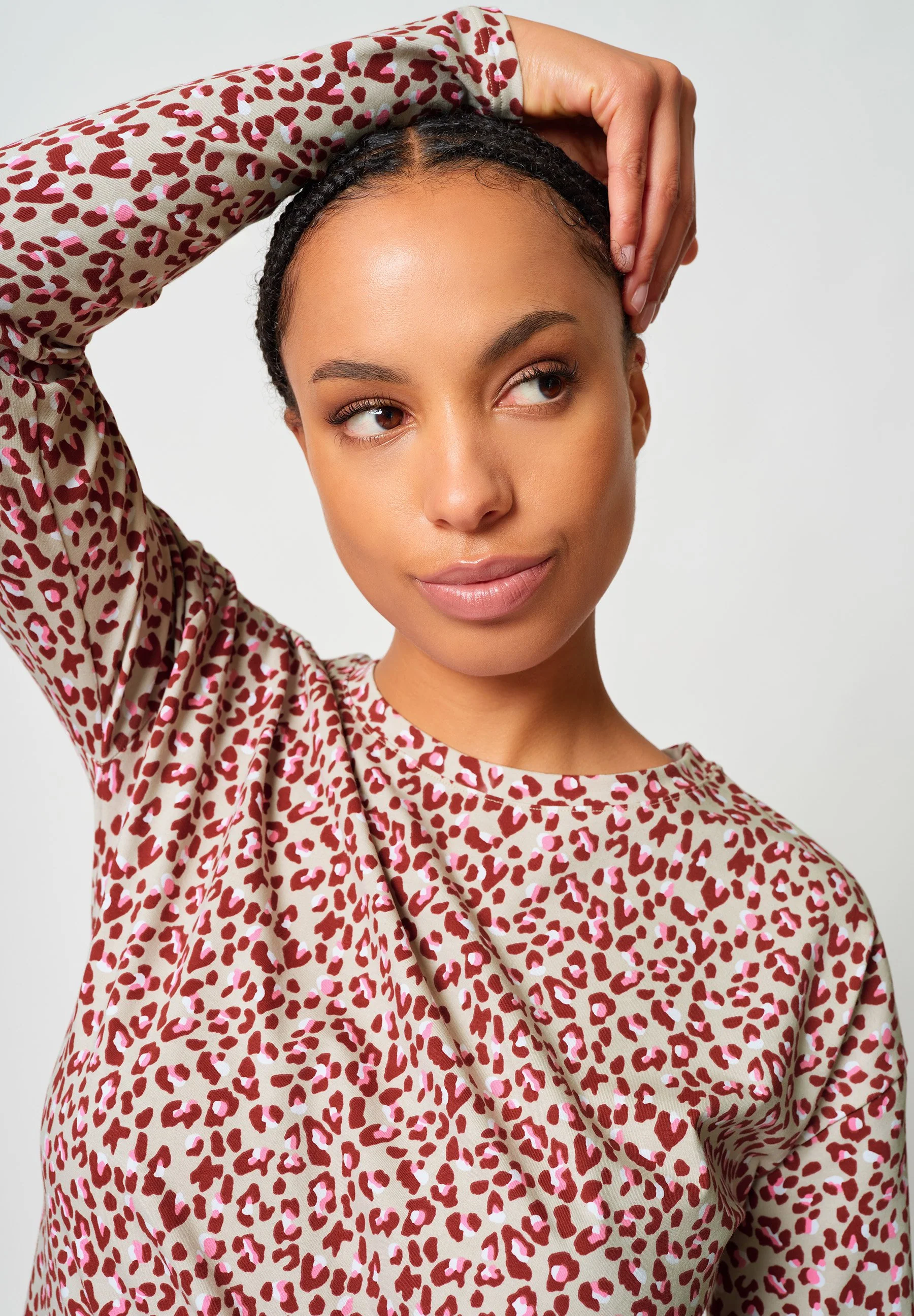 Night In Skiny 01 Sleepshirt long sleeve | sundried leo 087243-08A037 - Image 5