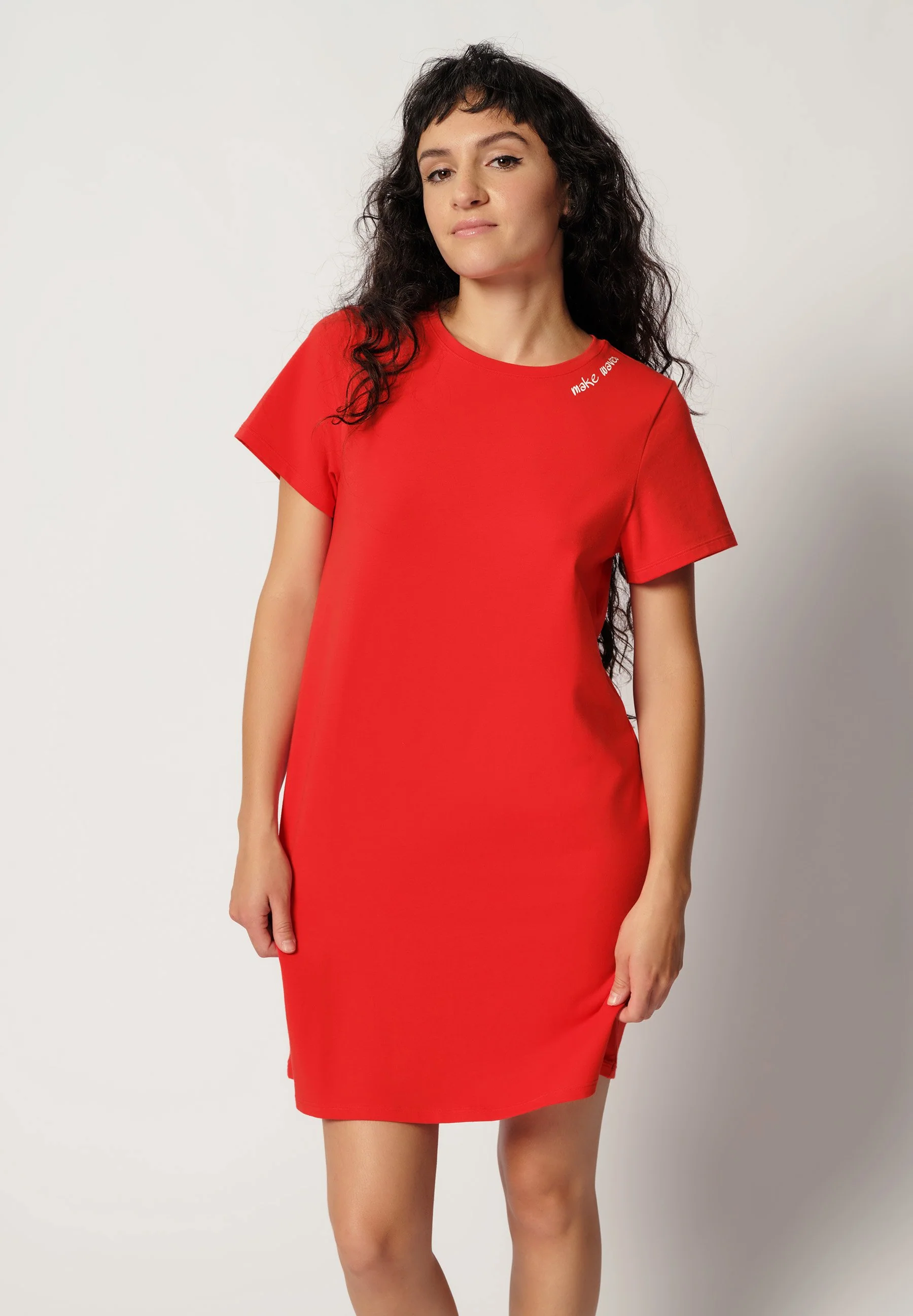 Night In Skiny 01 Sleepshirt short sleeve | cheeky red 081322-08S549