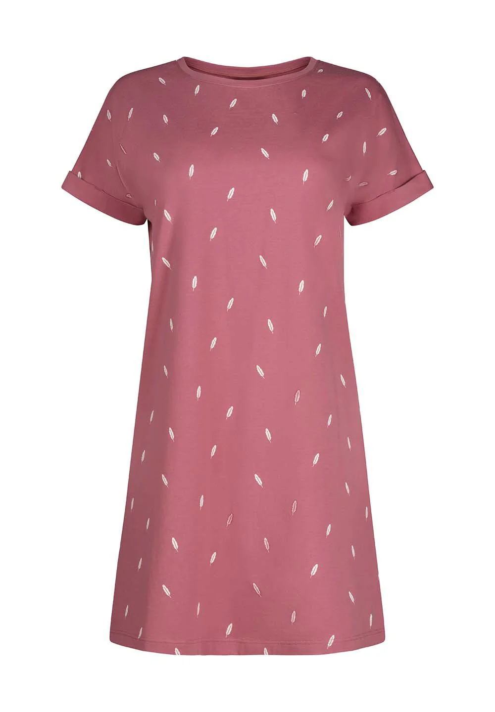 Night In Skiny 01 Sleepshirt short sleeve | decorose feathers 086951-08S934 - Image 3