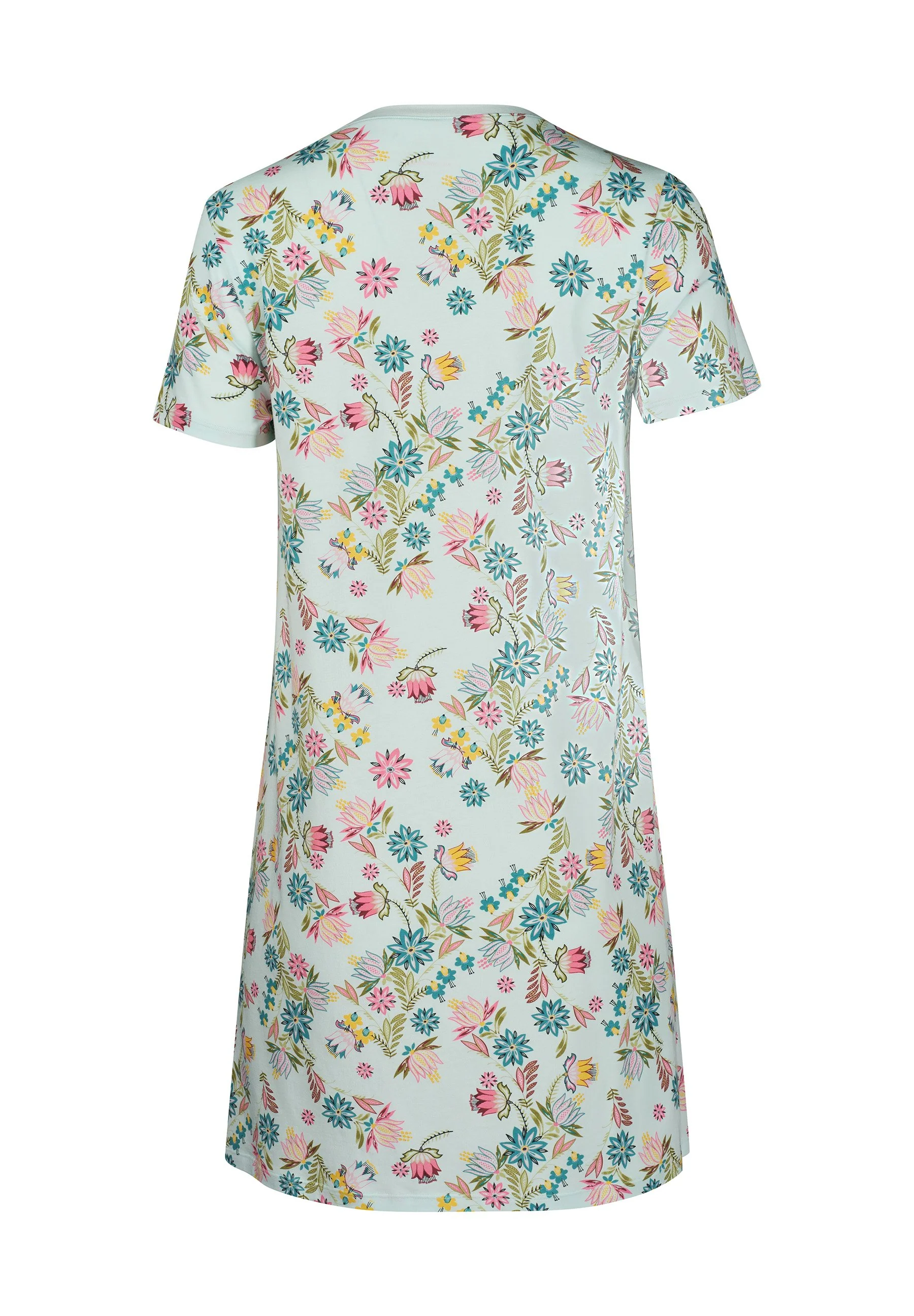 Night In Skiny 01 Sleepshirt short sleeve | skylight bouquet 087244-08A038 - Image 4