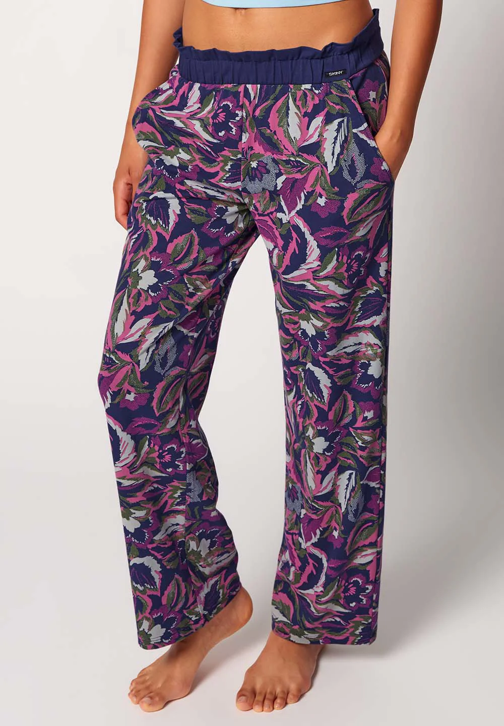 Night In Skiny 02 Pants long | romantic garden 082236-08S666