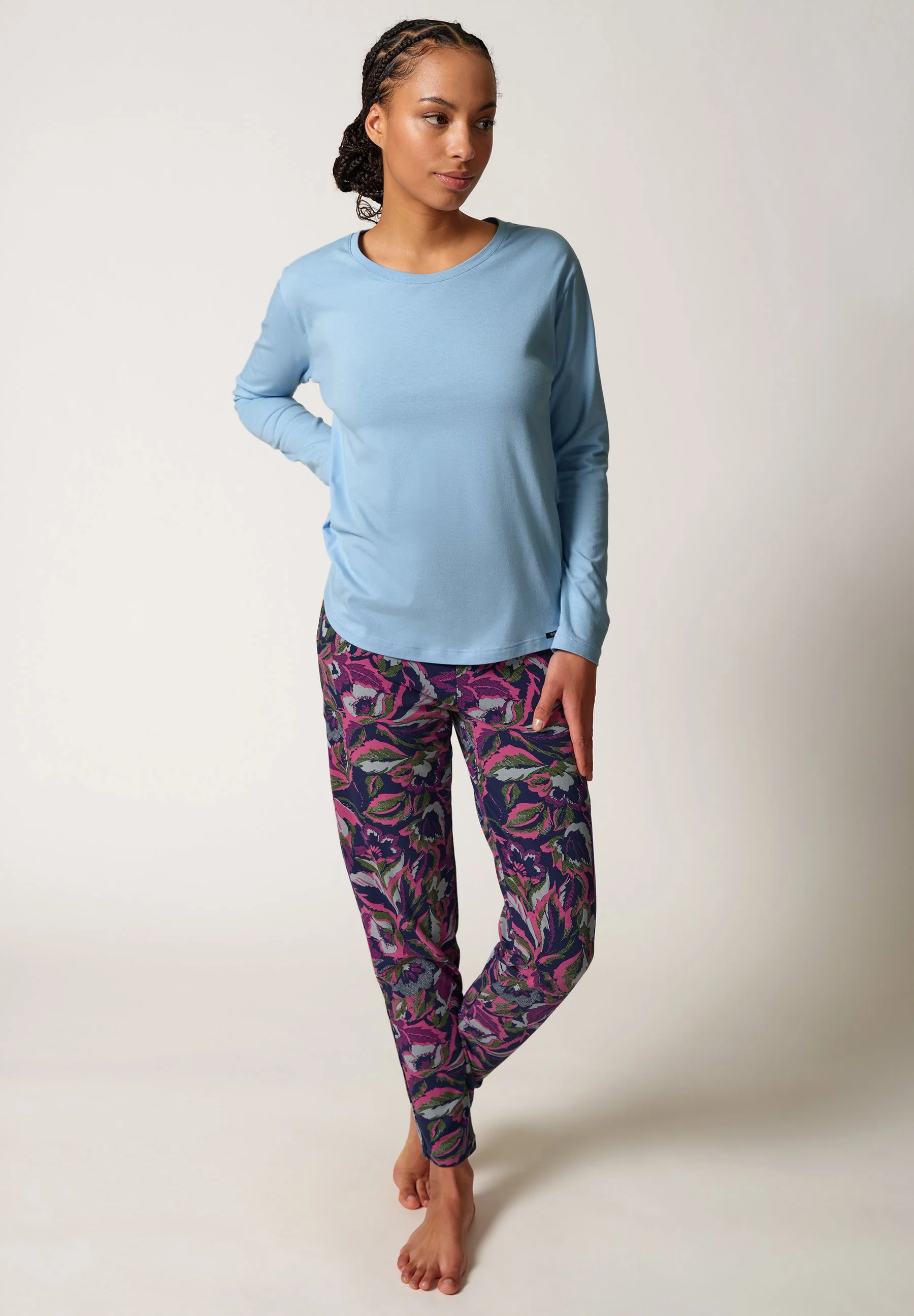 Night In Skiny 02 Pyjama long | fading sky 082243-08S646