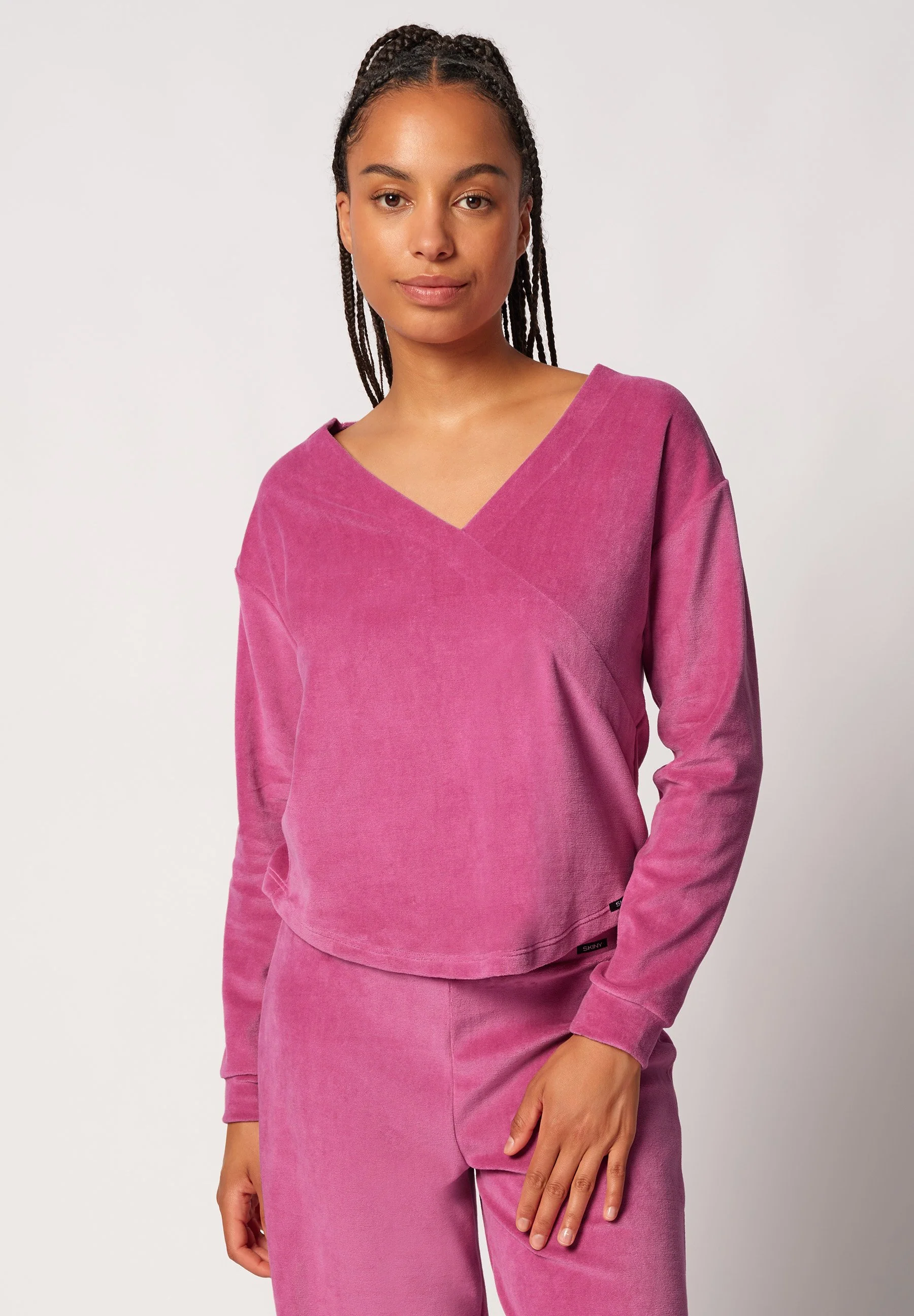Night In Skiny 02 Shirt long sleeve | fading berry 082203-08S643