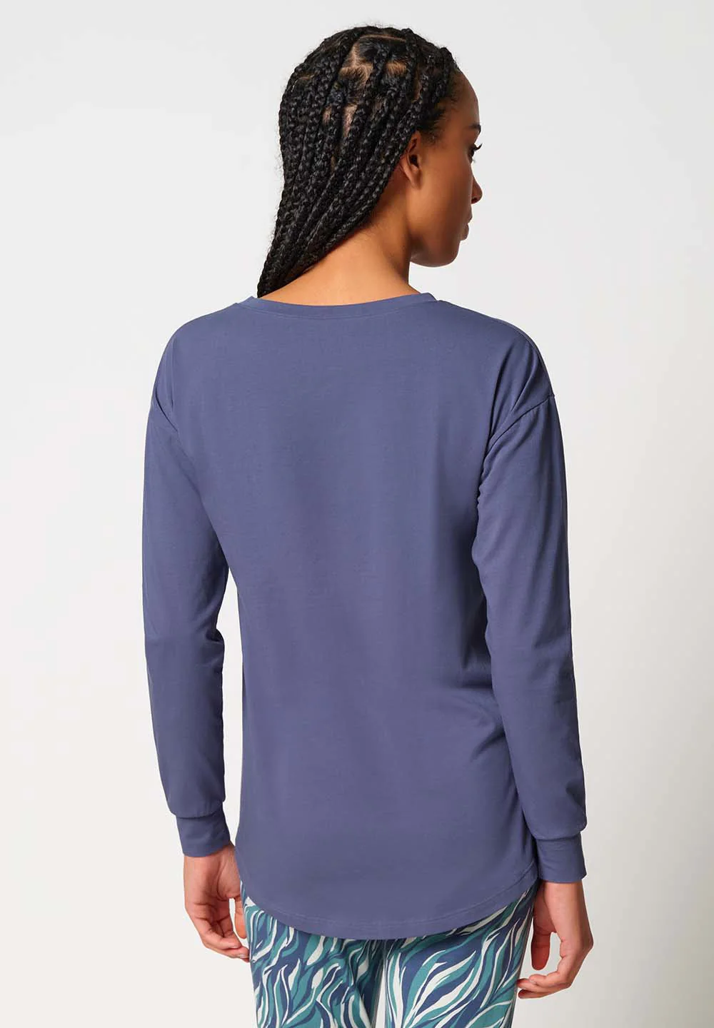 Night In Skiny 02 Shirt long sleeve | vintage indigo 087006-08S879 - Image 2