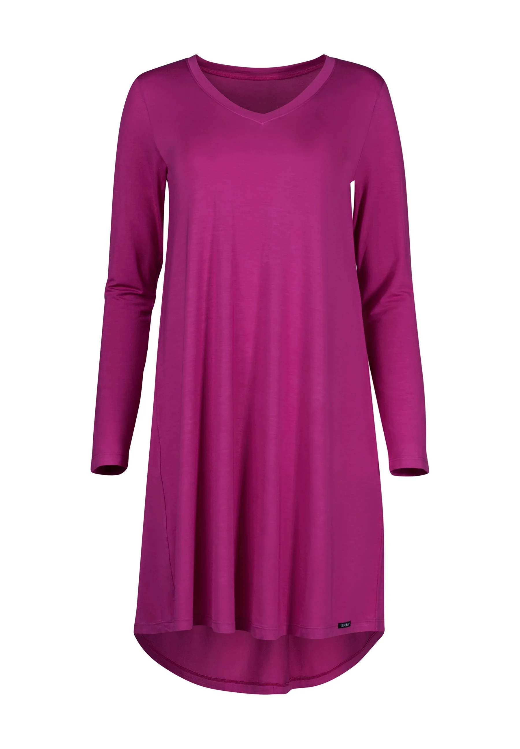 Night In Skiny 02 Sleepshirt long sleeve | fading thistle 082217-08S642 - Image 3