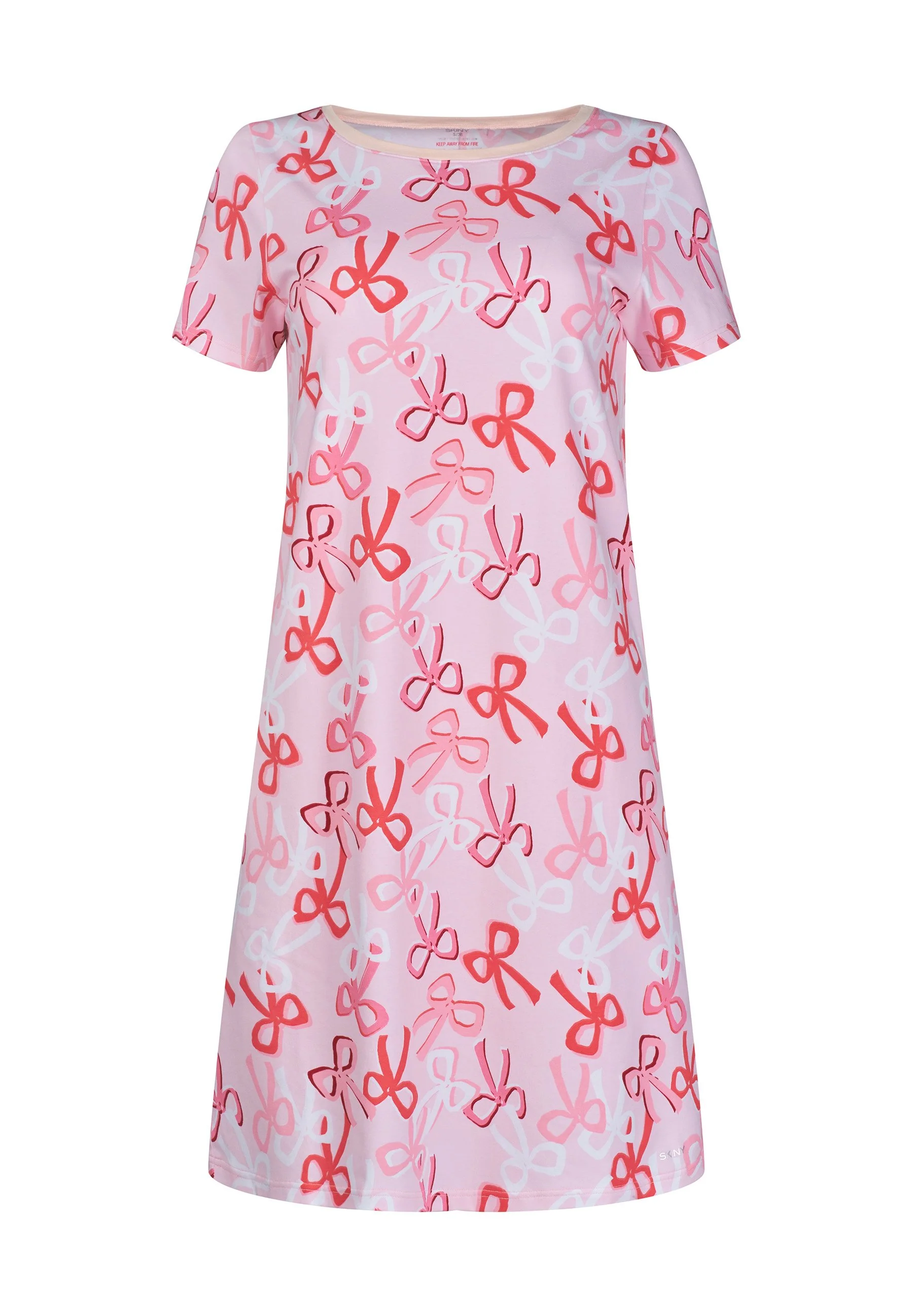 Night In Skiny 02 Sleepshirt short sleeve | ballerina bows 087260-08A044 - Image 3