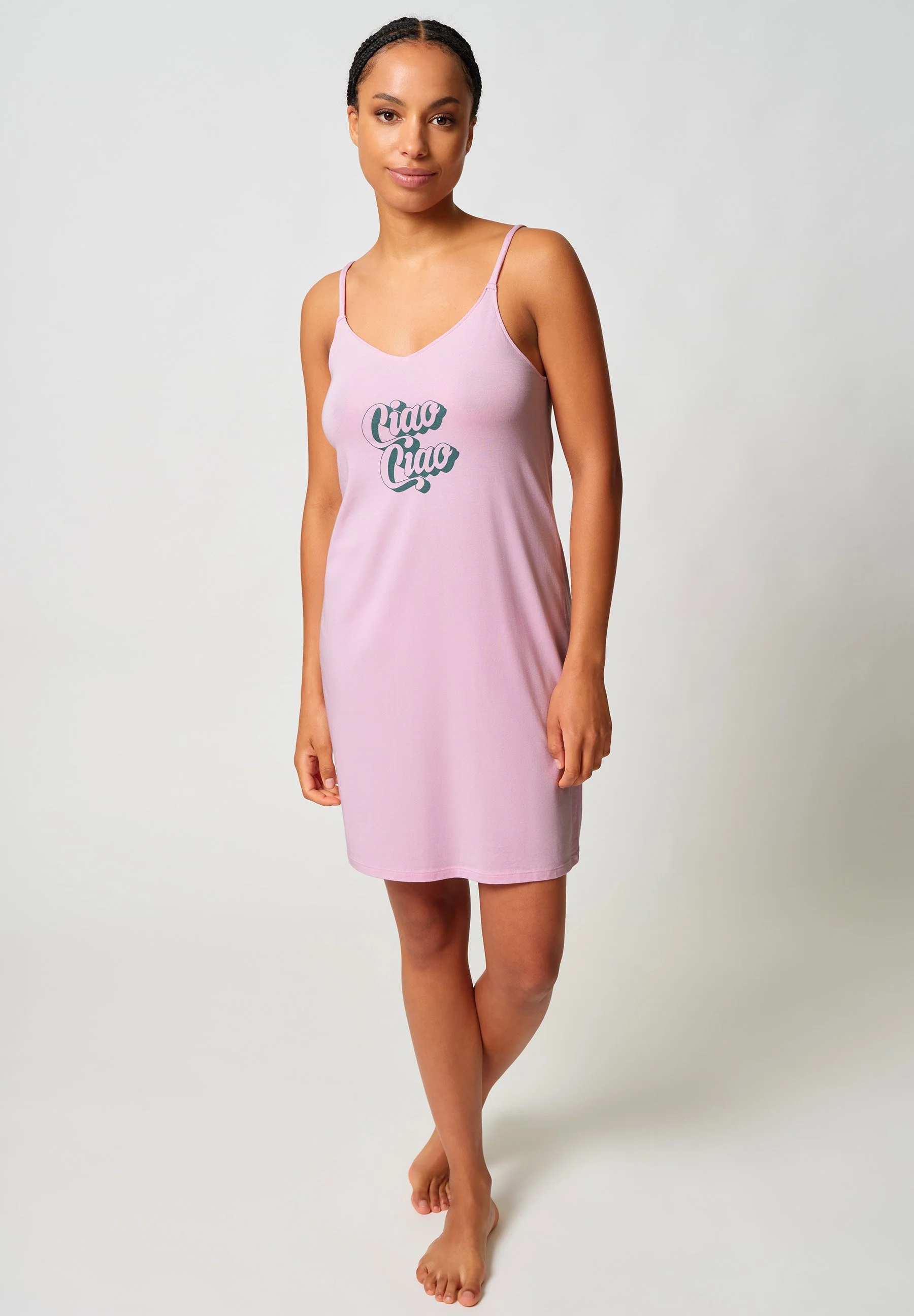 Night In Skiny 03 Nightdress | pink lavender 087276-08A050