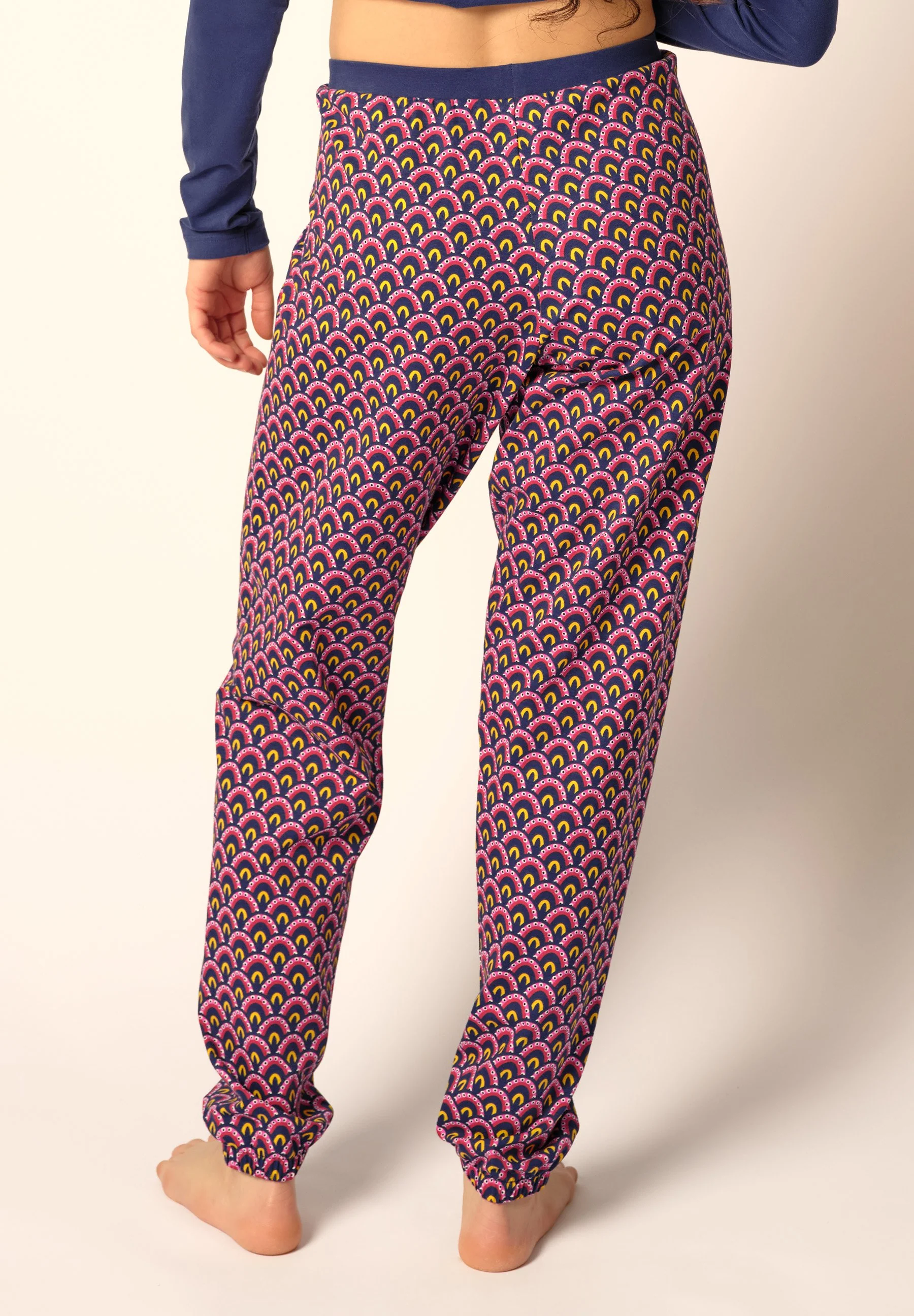 Night In Skiny 03 Pants long | peacock feathers 080959-08S493 - Image 2