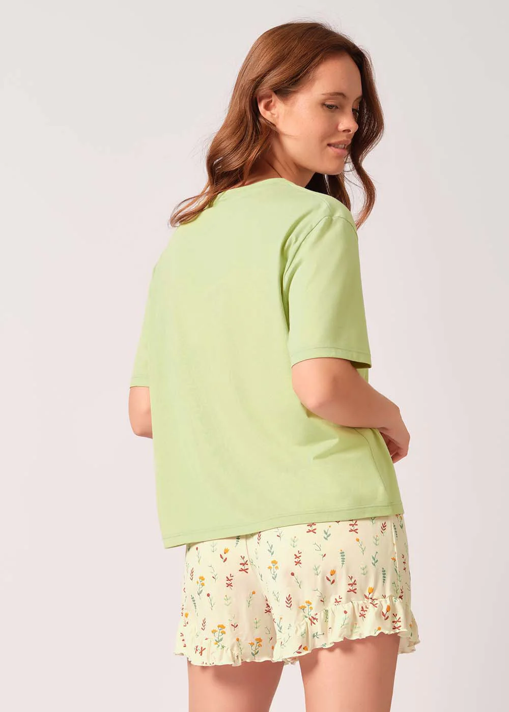 Night In Skiny 03 Shirt short sleeve | soft green 080852-08S387 - Image 2