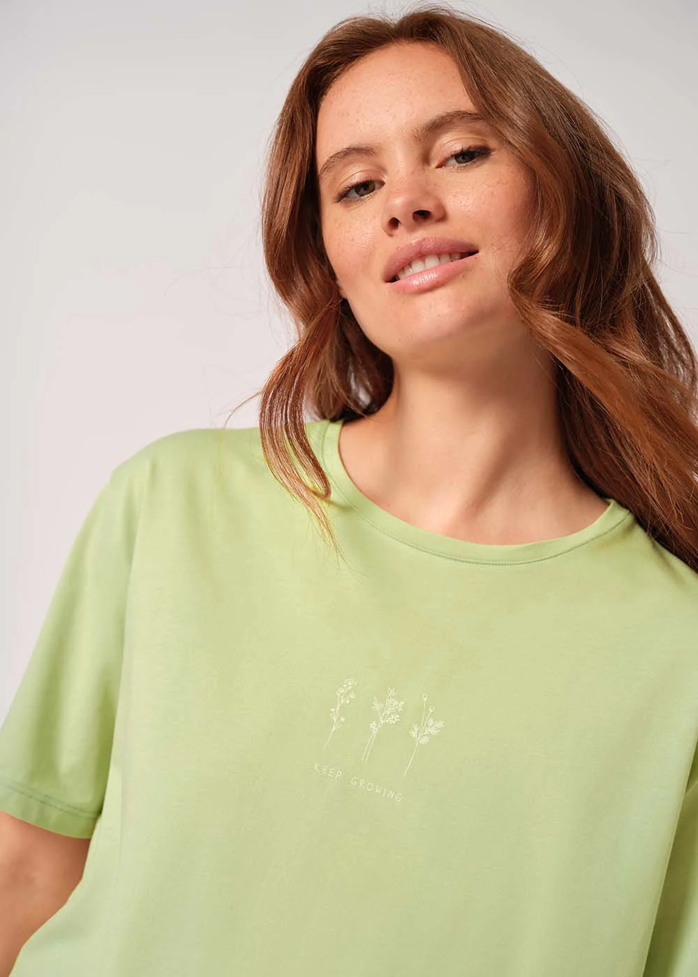 Night In Skiny 03 Shirt short sleeve | soft green 080852-08S387 - Image 5