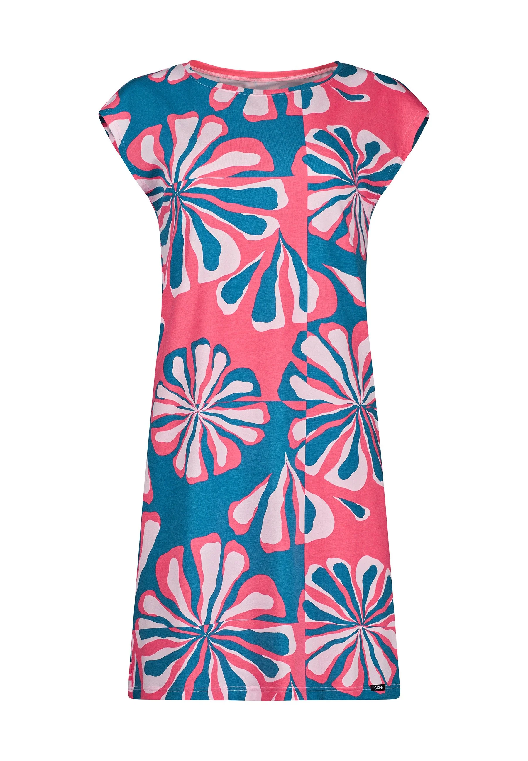 Night In Skiny 03 Sleepshirt short sleeve | futuresea flowers 081386-08S579 - Image 3