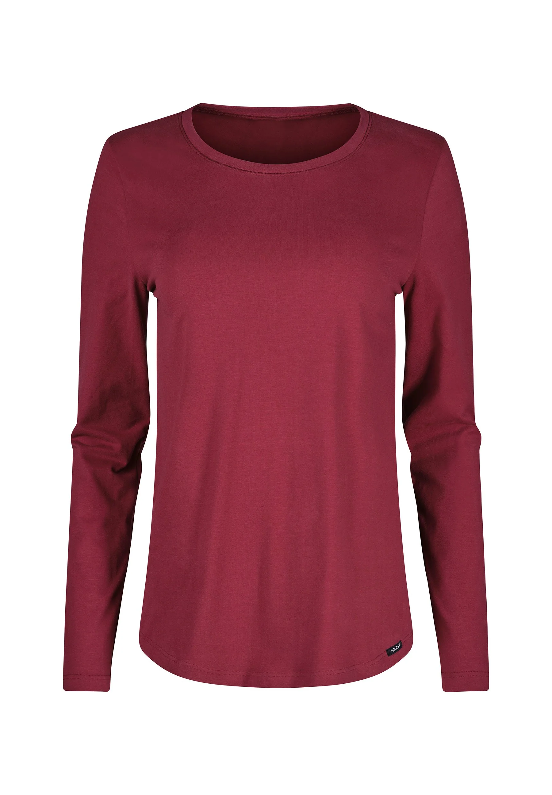 Night In Skiny 04 Shirt long sleeve | garnet 080975-08S488 - Image 3